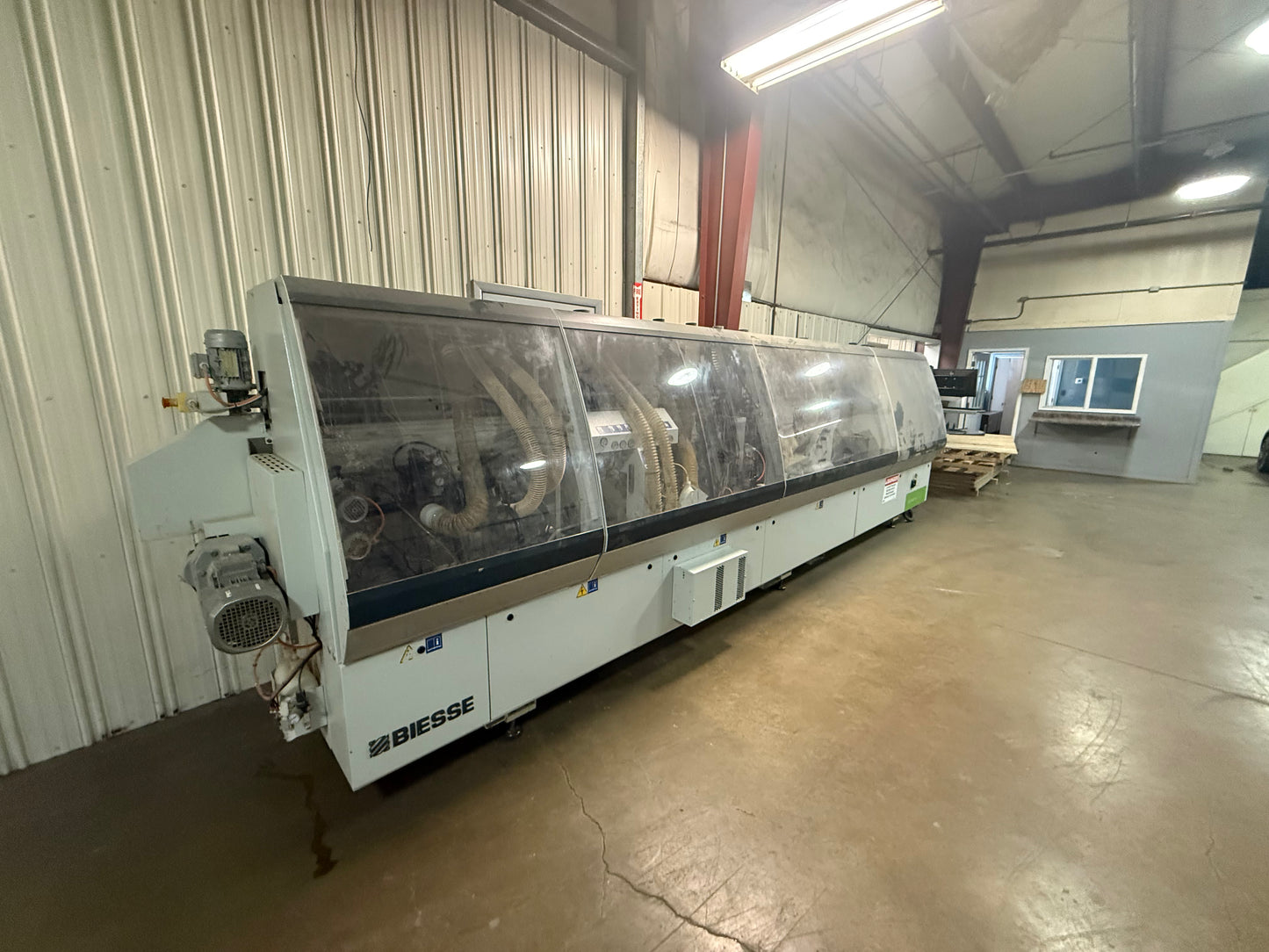 Biesse Stream A/6.0 Edgebander with Pre-Mill (2020) and Doucet BT3 Return - Indiana