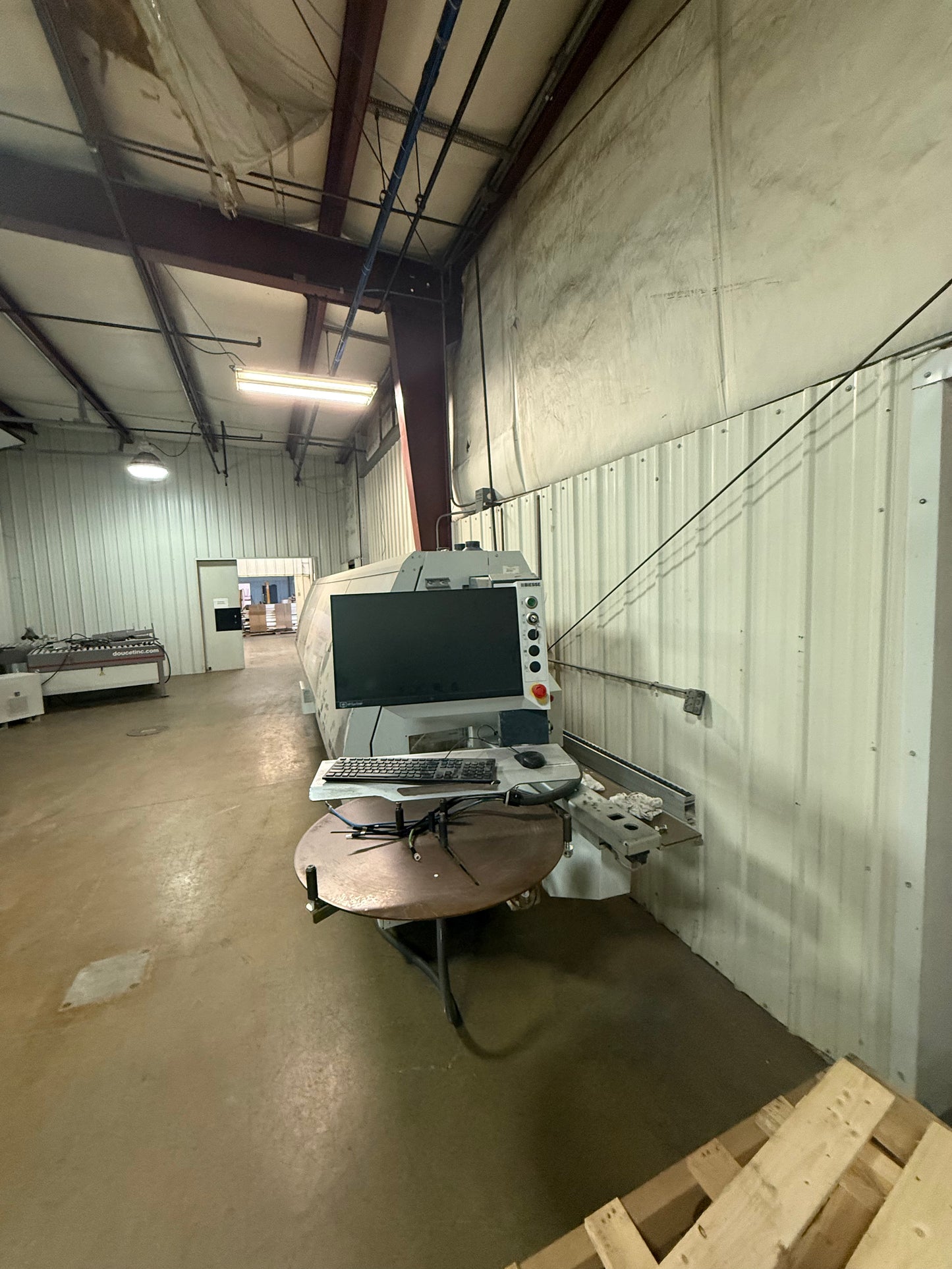 Biesse Stream A/6.0 Edgebander with Pre-Mill (2020) and Doucet BT3 Return - Indiana