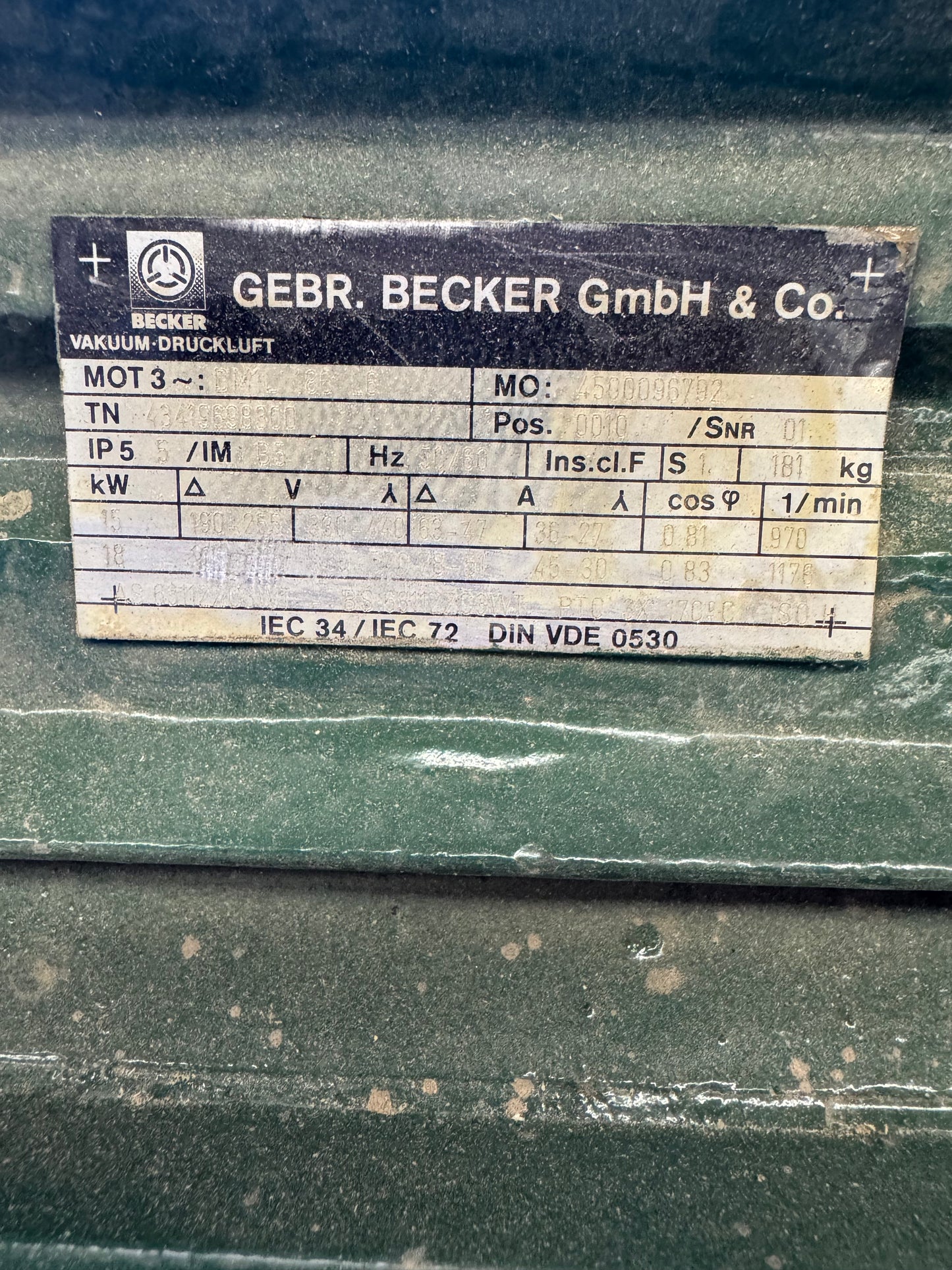 Becker Machine For Sale! Used Becker Vacuum Pumps - Michigan - ibid-machinery