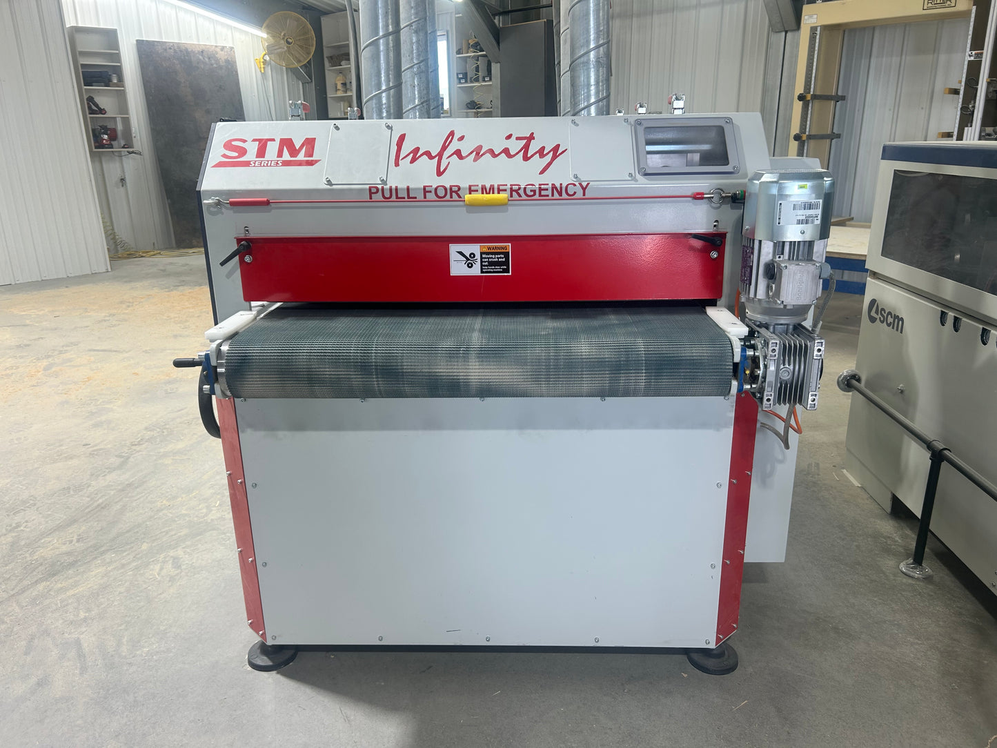 Stanza Alpha Brush Infinity 3S 1000 3 Head Finishing Sander (2022) - Montana