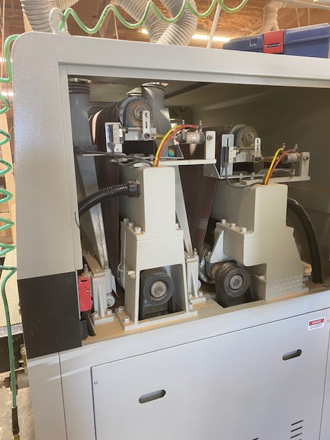 2021 Cantek C372 37" 2 Head Wide Belt Sander - Texas