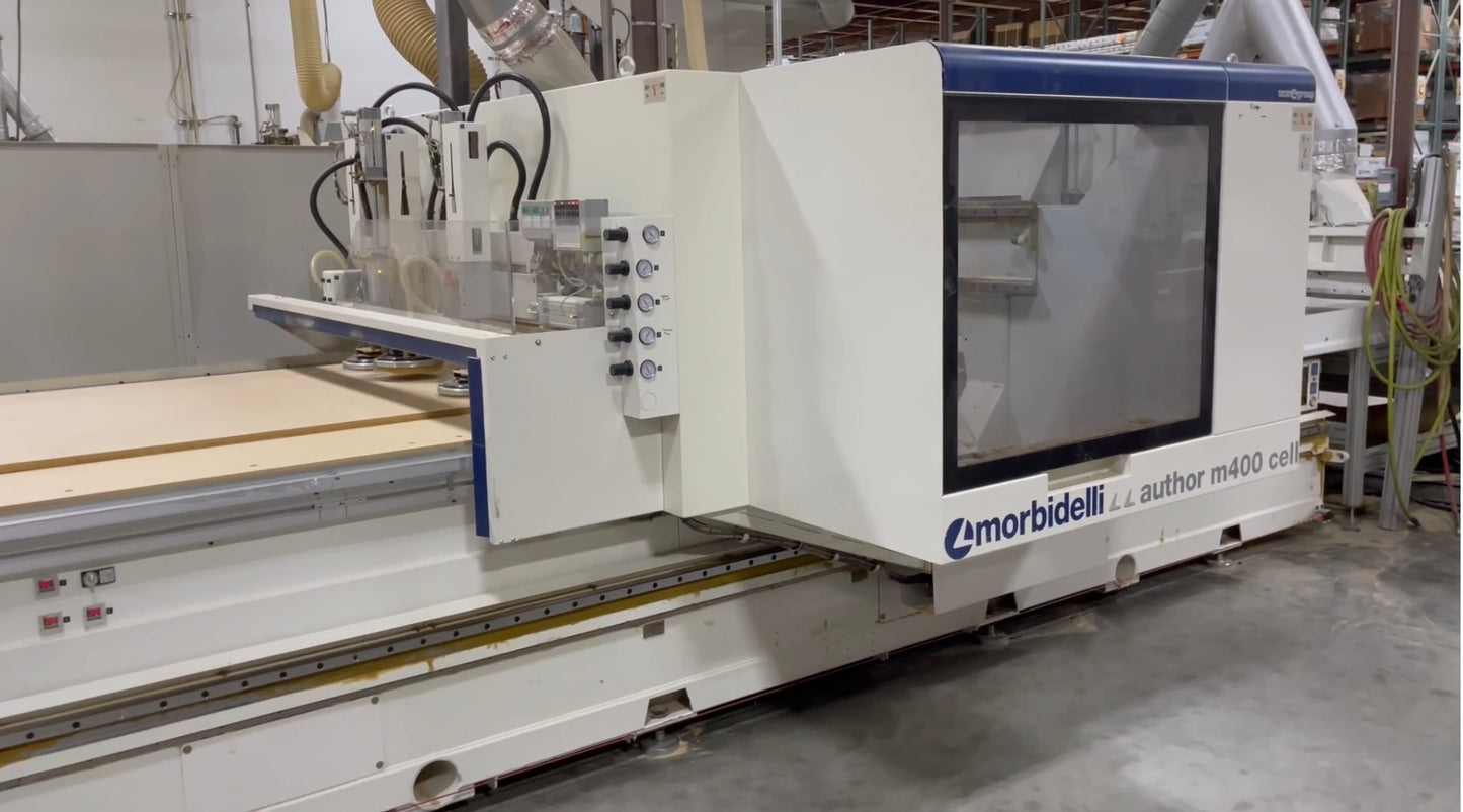 2015 SCM Morbidelli Author M400 Full Cell CNC Machining Center - Michigan