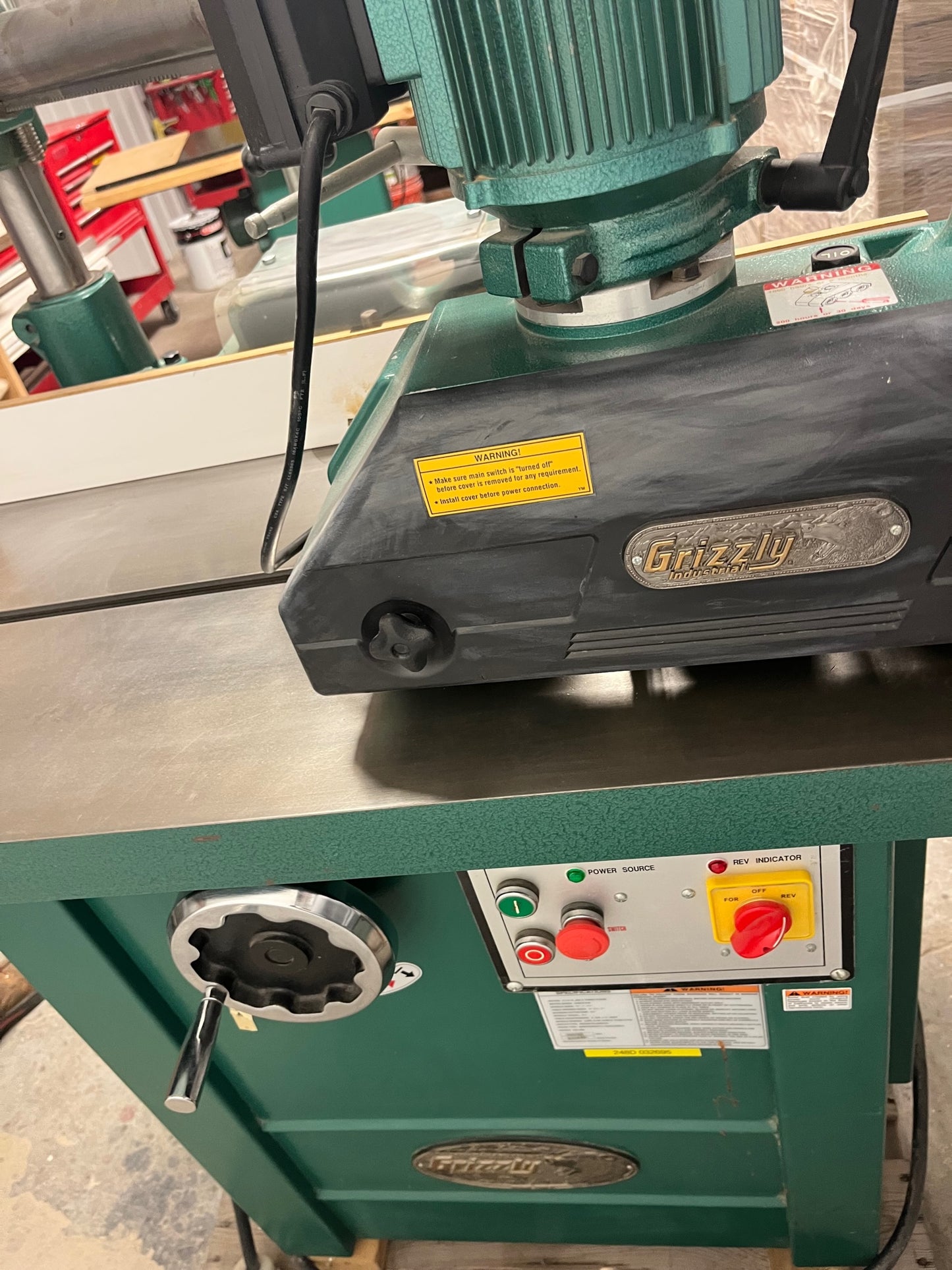 2007 Grizzly 7 1/2 HP Shaper - Michigan