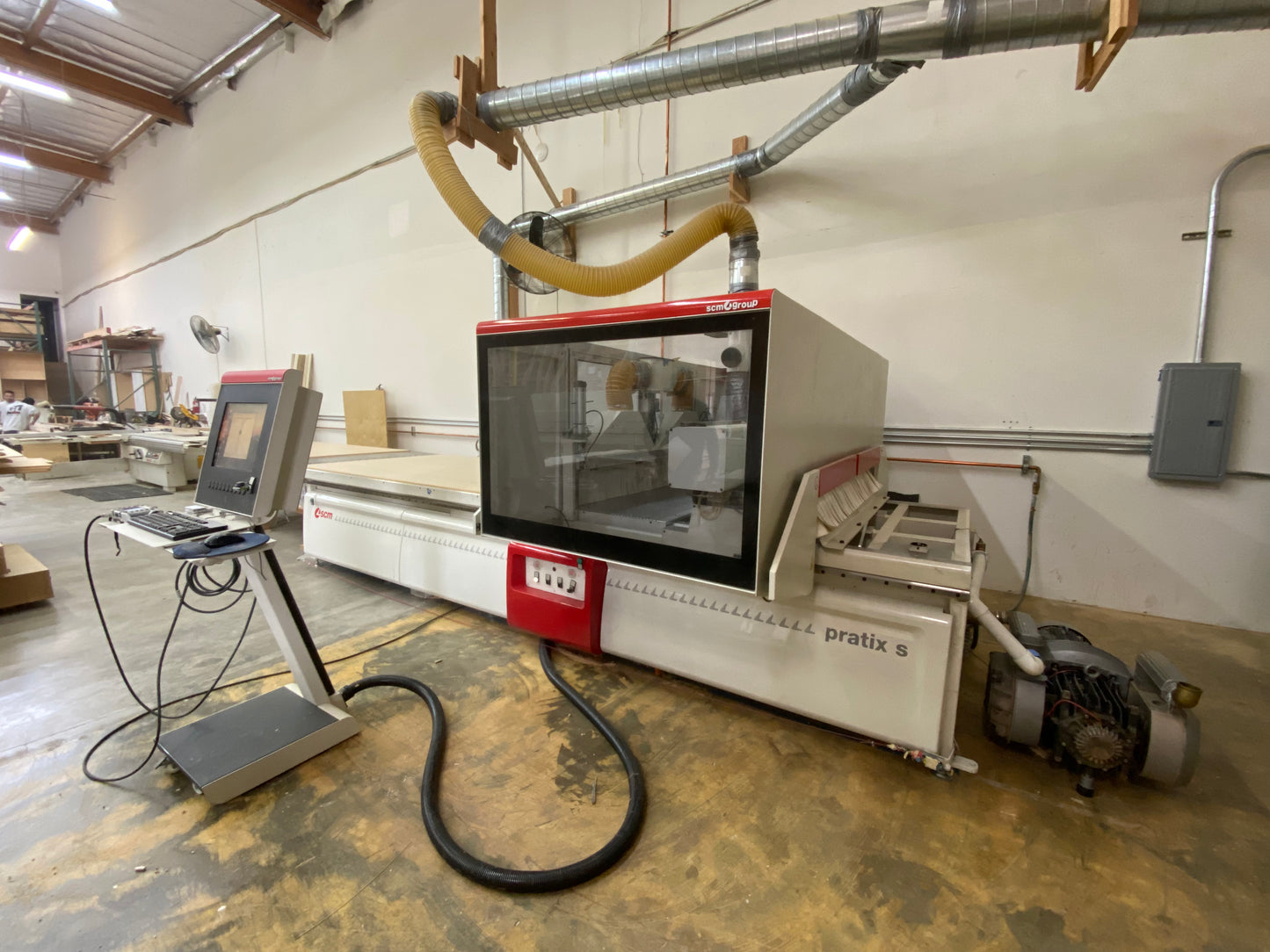 2013 SCM Pratix S 15B CNC Router 5x12 - California