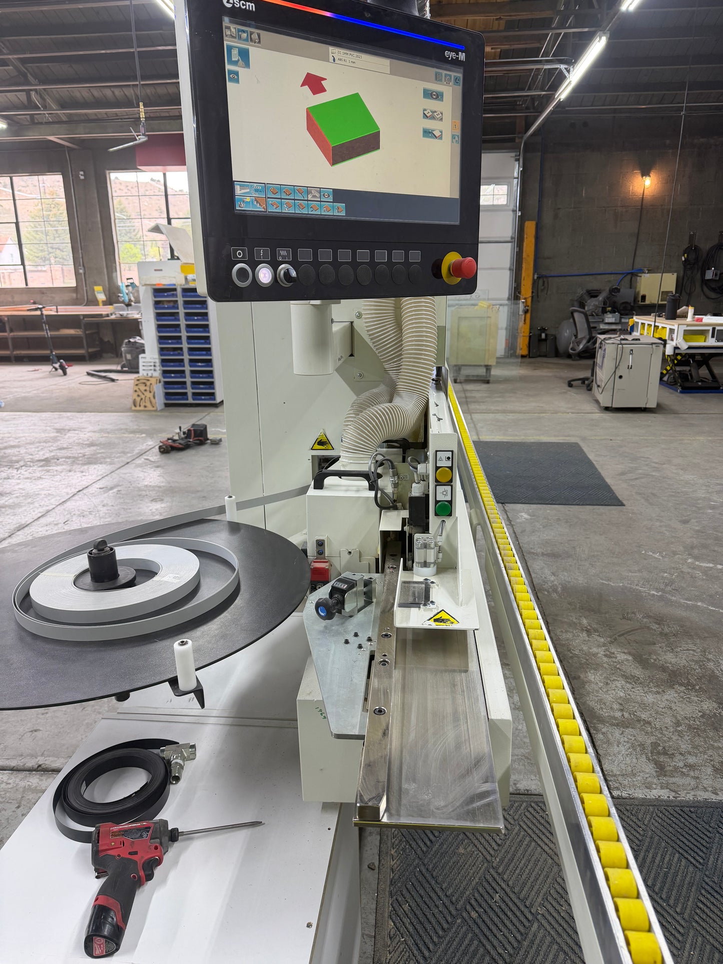 SCM Olimpic K560 R HP Fully Automatic Edgebander with Pre-Mill (2018) - Utah