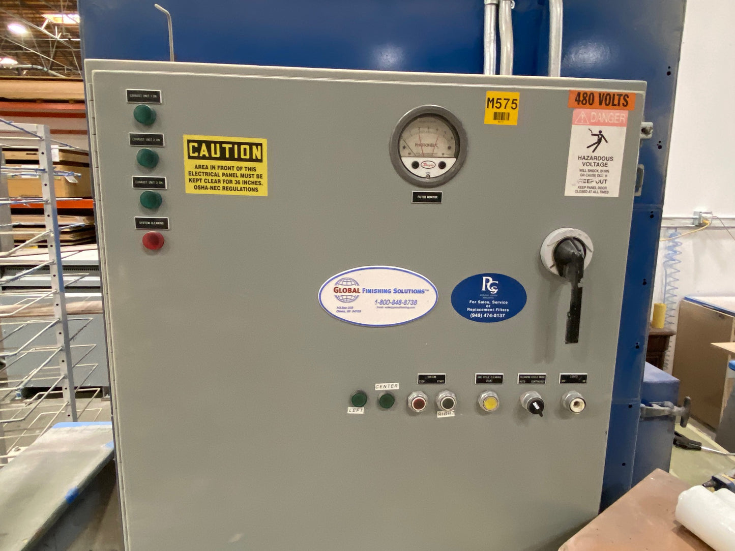 Global Finishing System Air Makeup System (2006) - Michigan