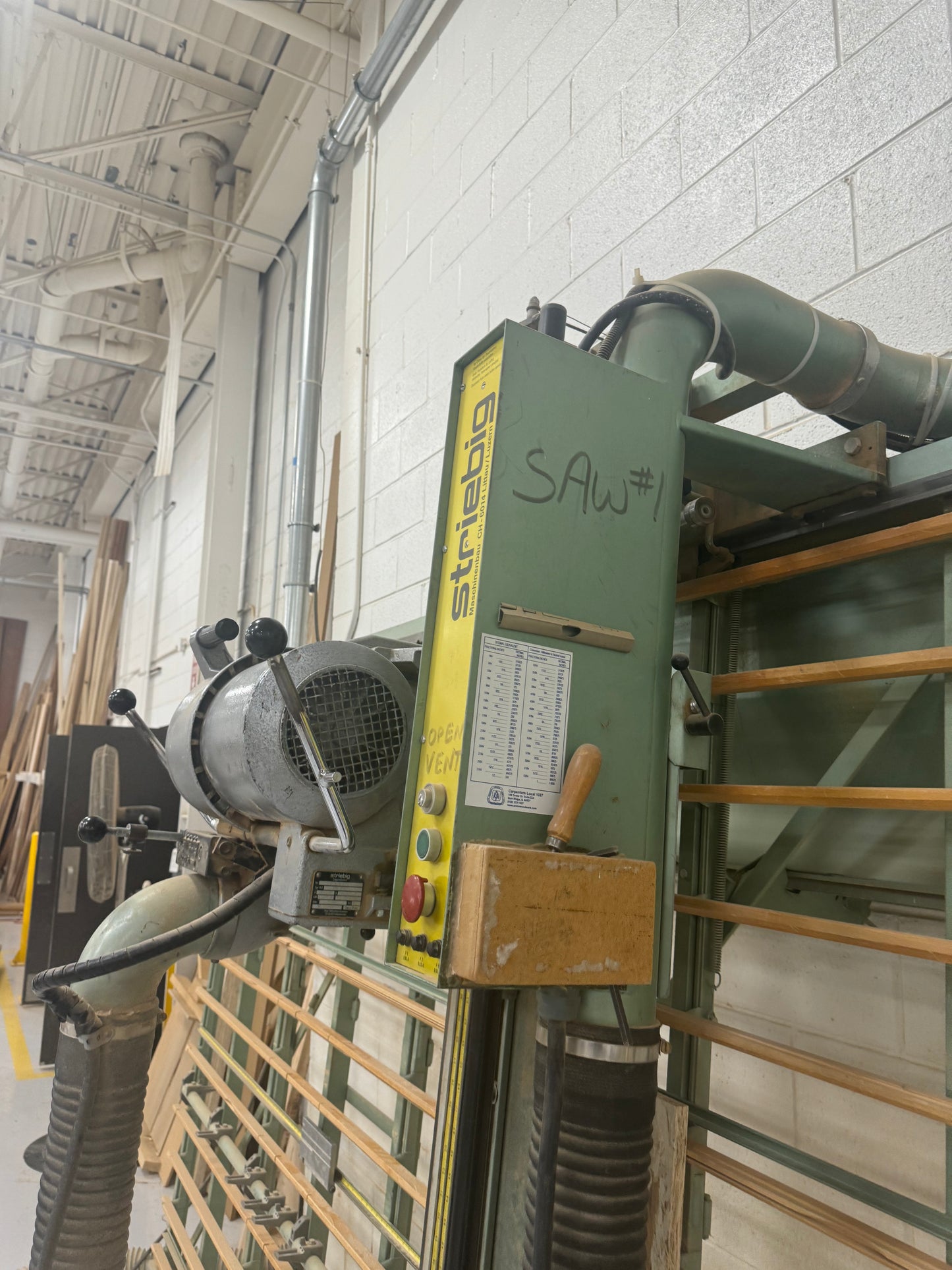 Striebig 875 SSD2 Vertical Panel Saws - Illinois