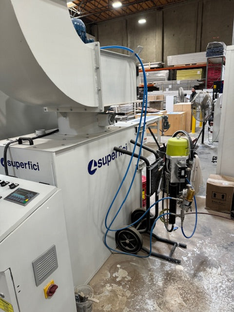 2023 Superfici Moulding Sprayer with with Sander and Conveyor - California