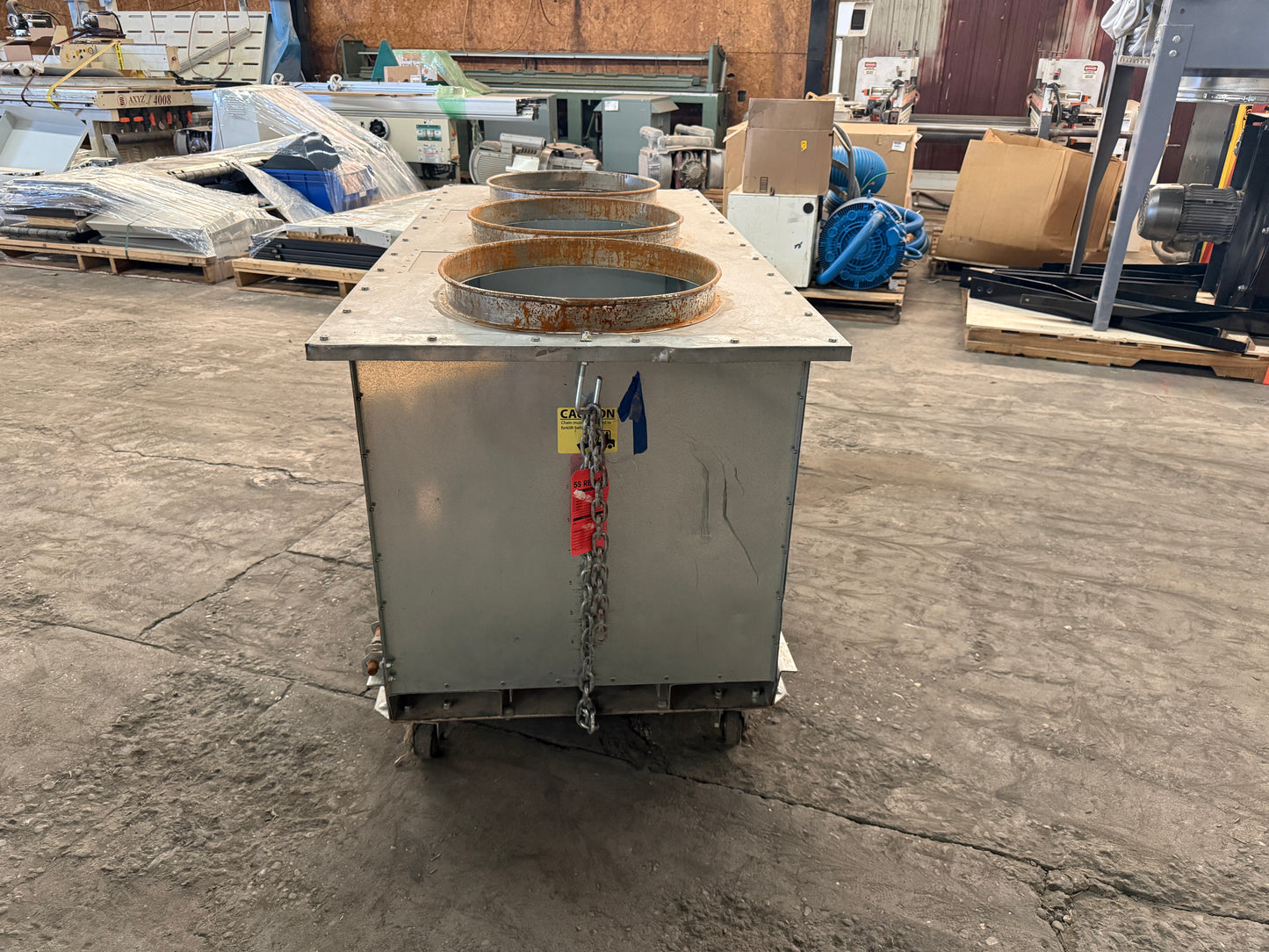 Nederman 230 Gallon Dumpster Bin for Dust collector