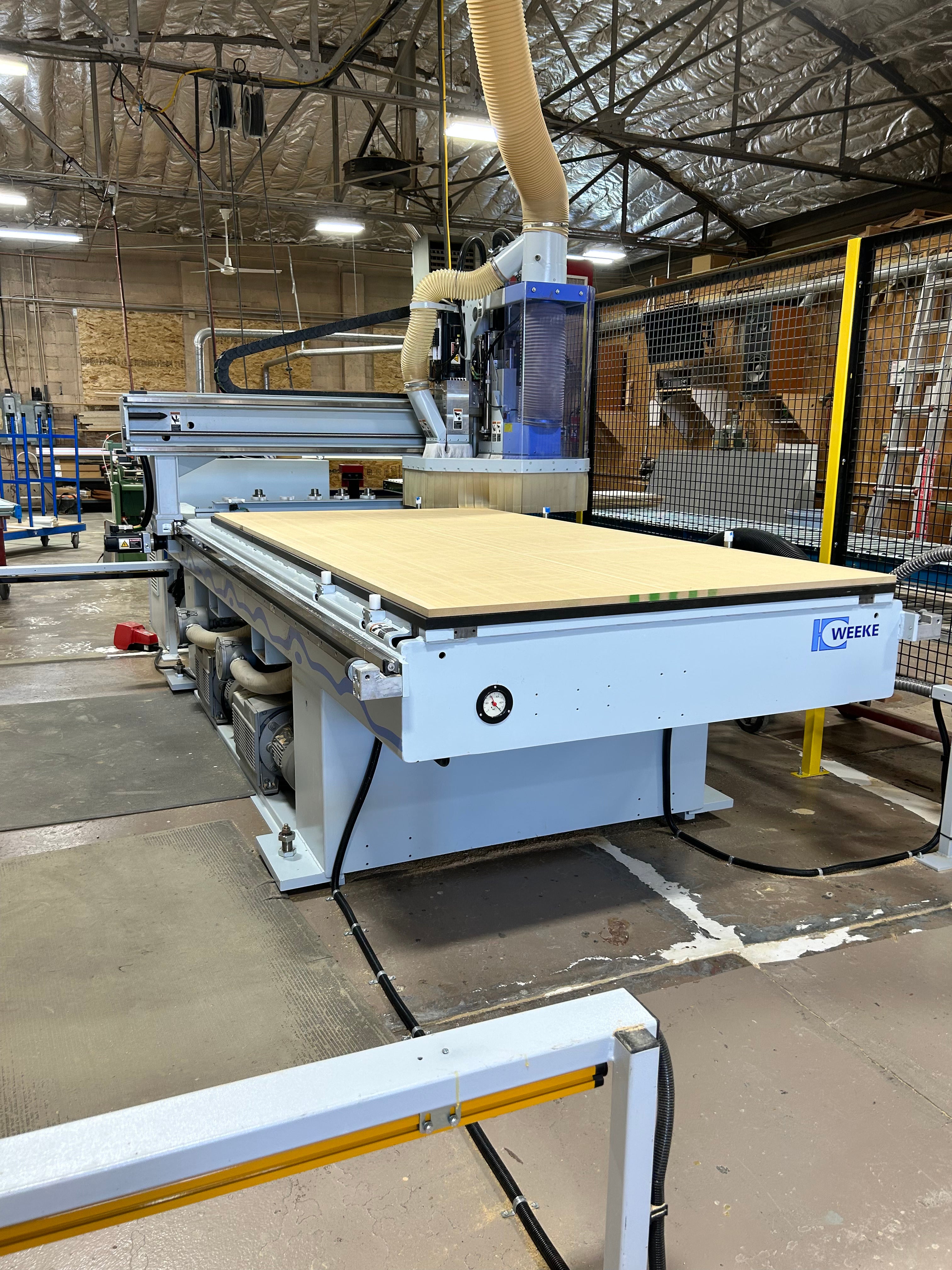 Homag Infeed Cnc Router 2010 Homag Weeke Profiline BHP 3 Axis CNC Router - Utah - ibid-machinery