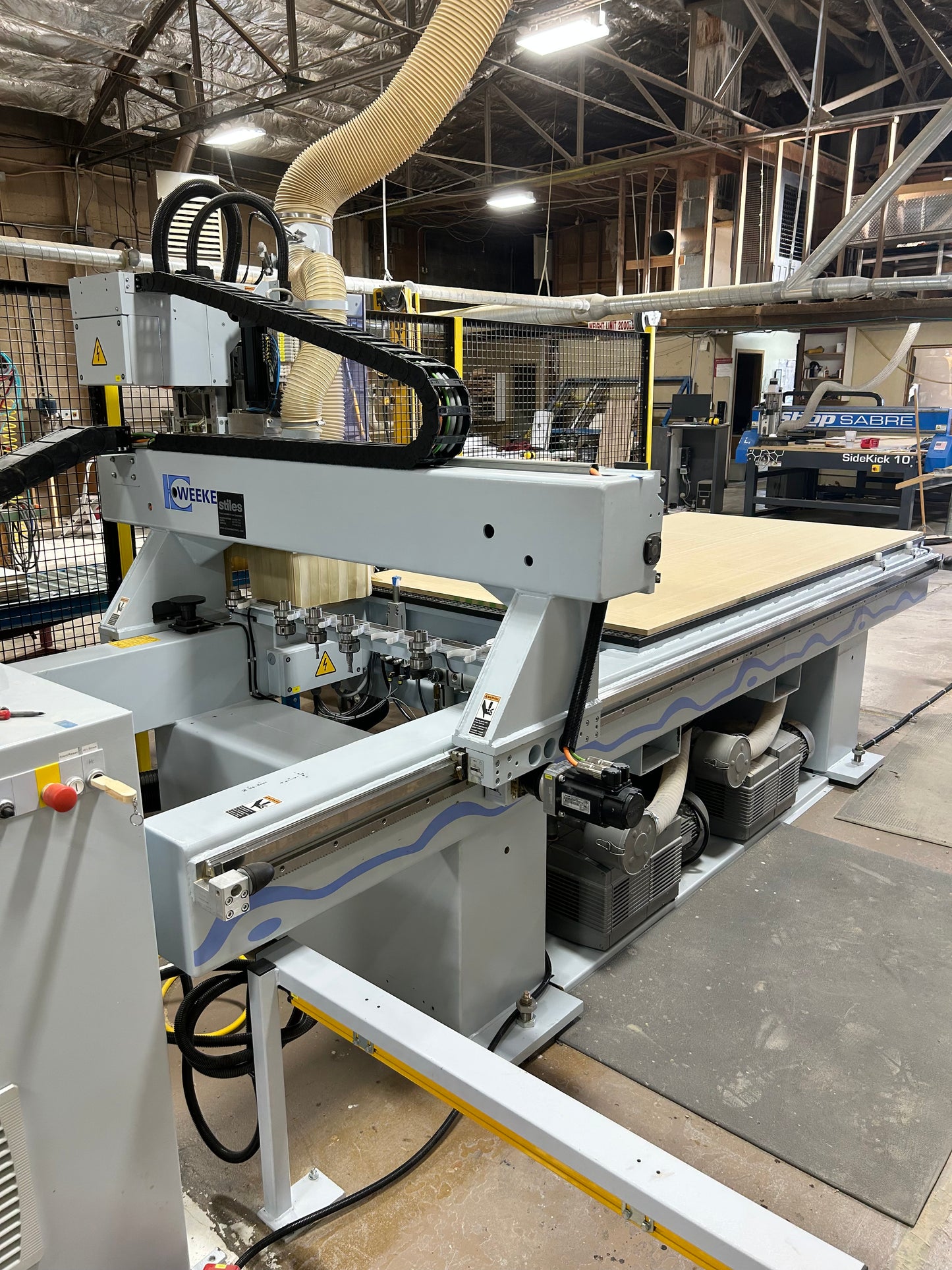 2010 Homag Weeke Profiline BHP 3 Axis CNC Router - Utah