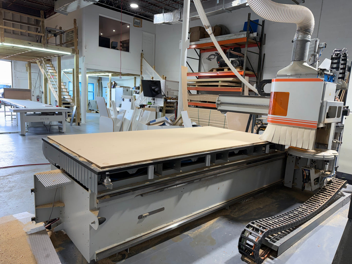 2017 Holzher Dynestic 7516 5x10 CNC Flat Table Router - Florida