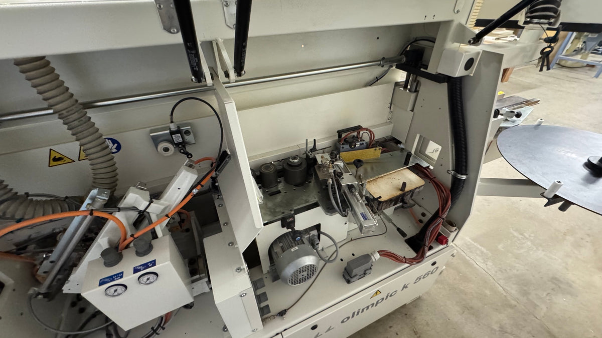 SCM Olimpic K560 T-ER2 Edgebander with Pre-Mill and Corner Rounding (2017) - California
