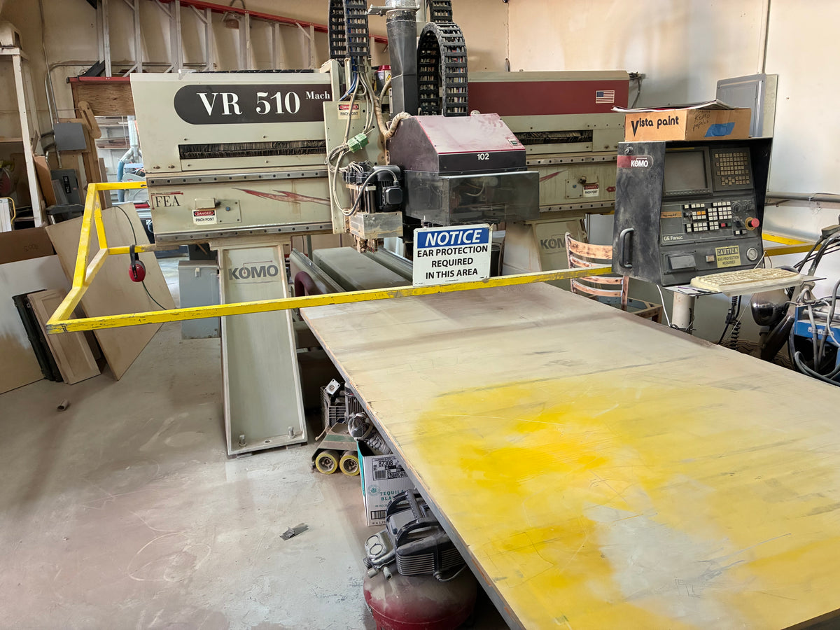 Koom Router Komo CNC Router 5X10 - California - ibid-machinery