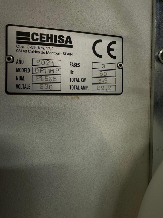 2021 Cehisa Optim P Edgebander with Pre-Mill - California