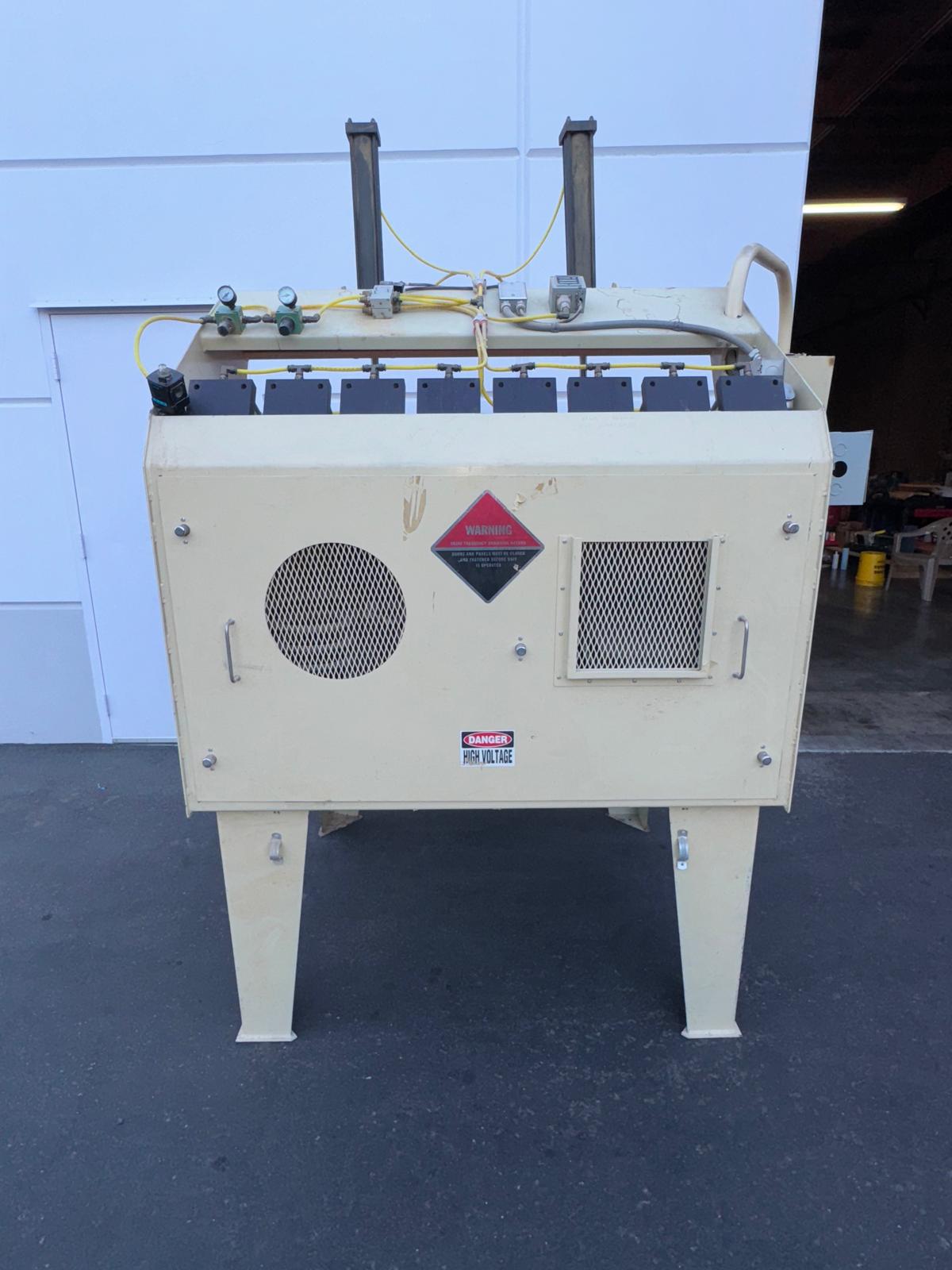 L&L Machinery Glu-All GA-48PN Radio Frequency Edge Gluing Press -