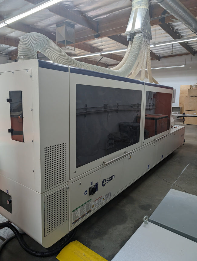 2022 SCM Stefani Edgebander KD HP Air Fusion with Air Flotation Tables - California