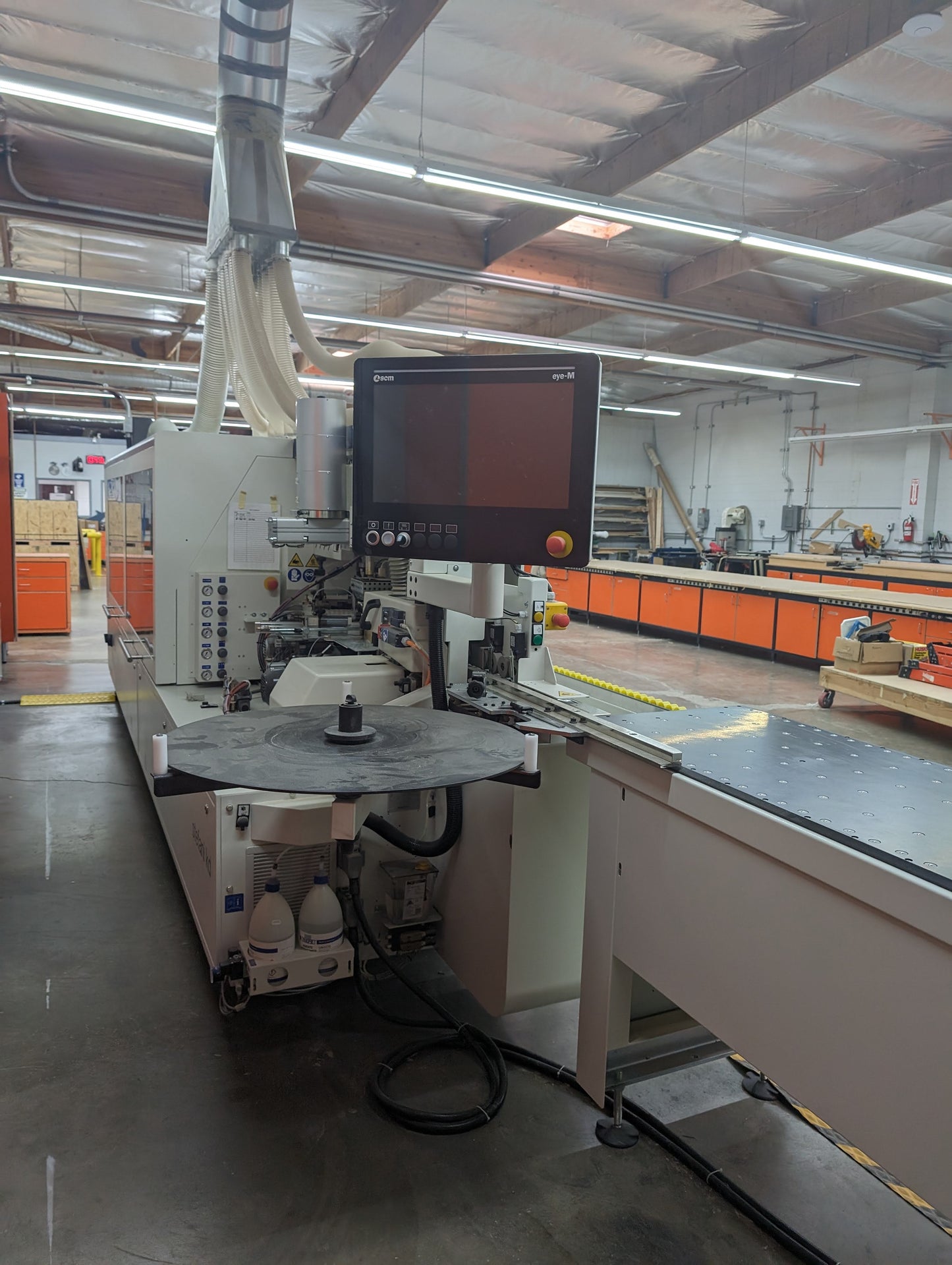 2022 SCM Stefani Edgebander KD HP Air Fusion with Air Flotation Tables - California