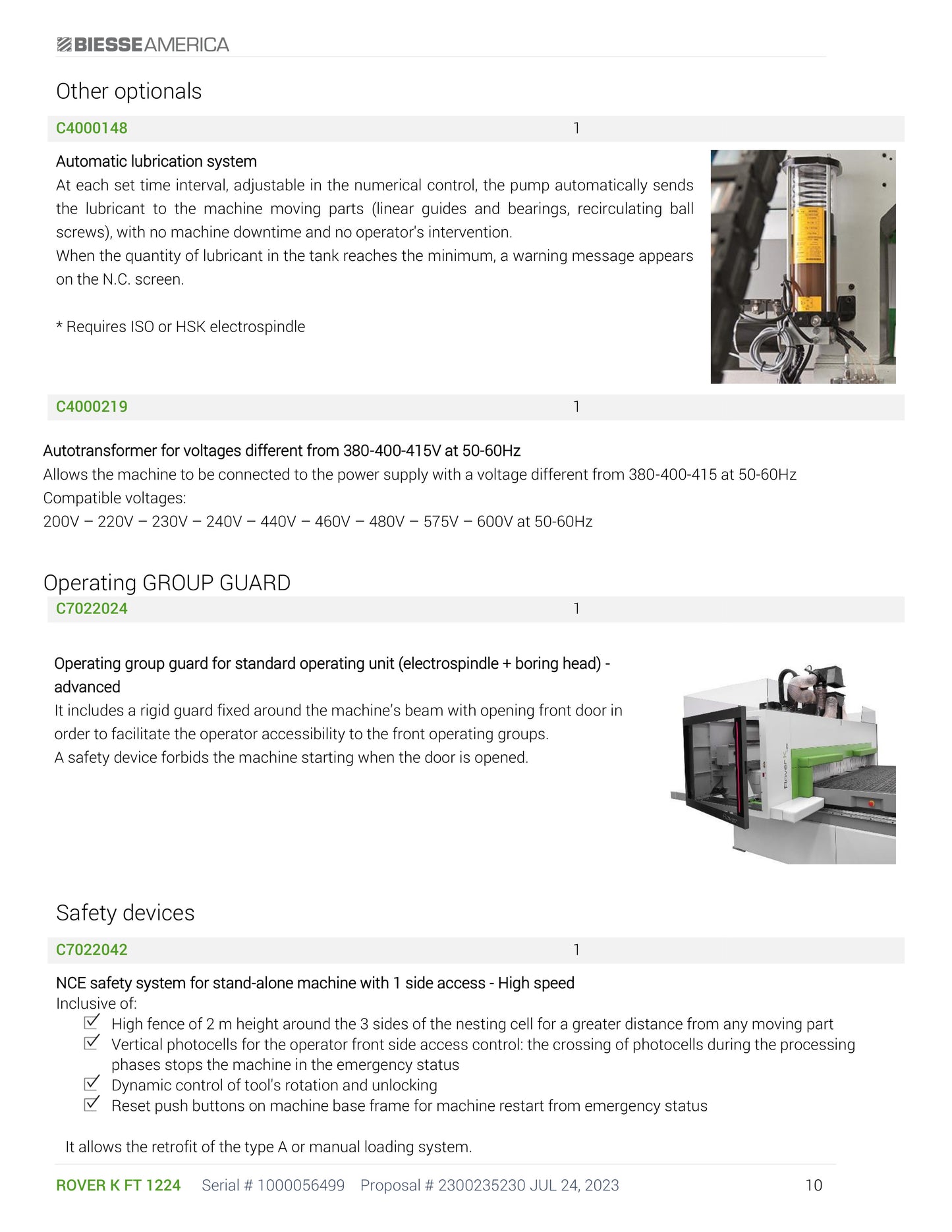 Biesse Rover K FT 1224 CNC Machining Center (2023) - Nevada