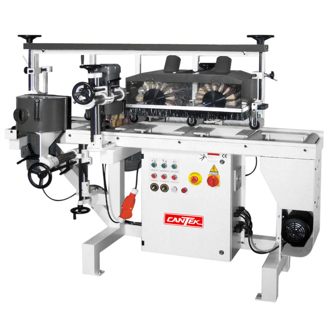 Cantek | LBS300-5S 3-Sided Lineal Brush Sander