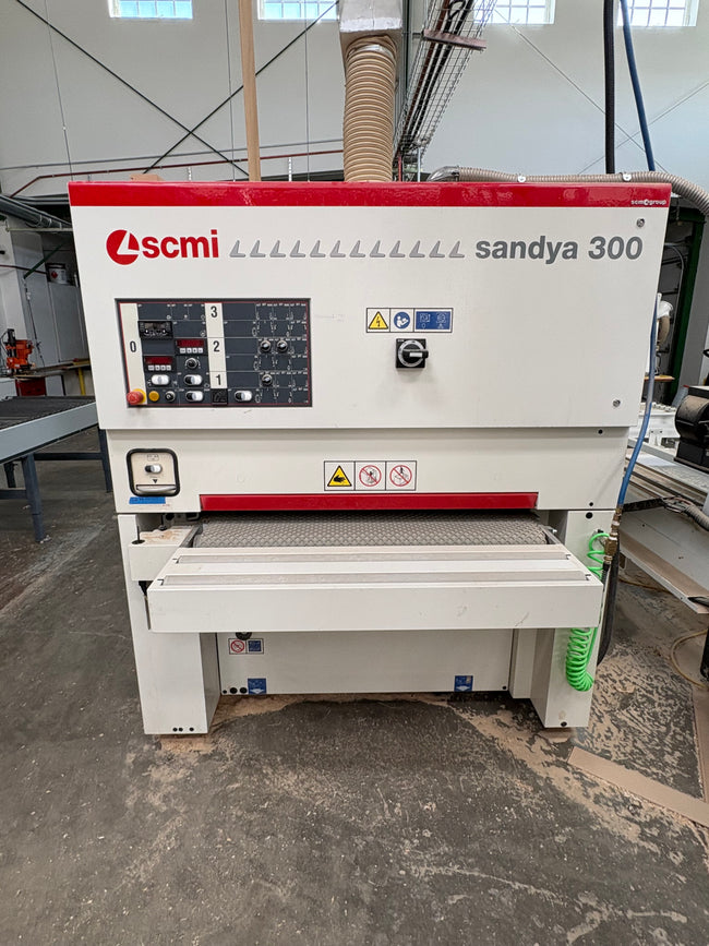 2017 SCM Sandya 300 43" 2-head Widebelt Sander - Michigan