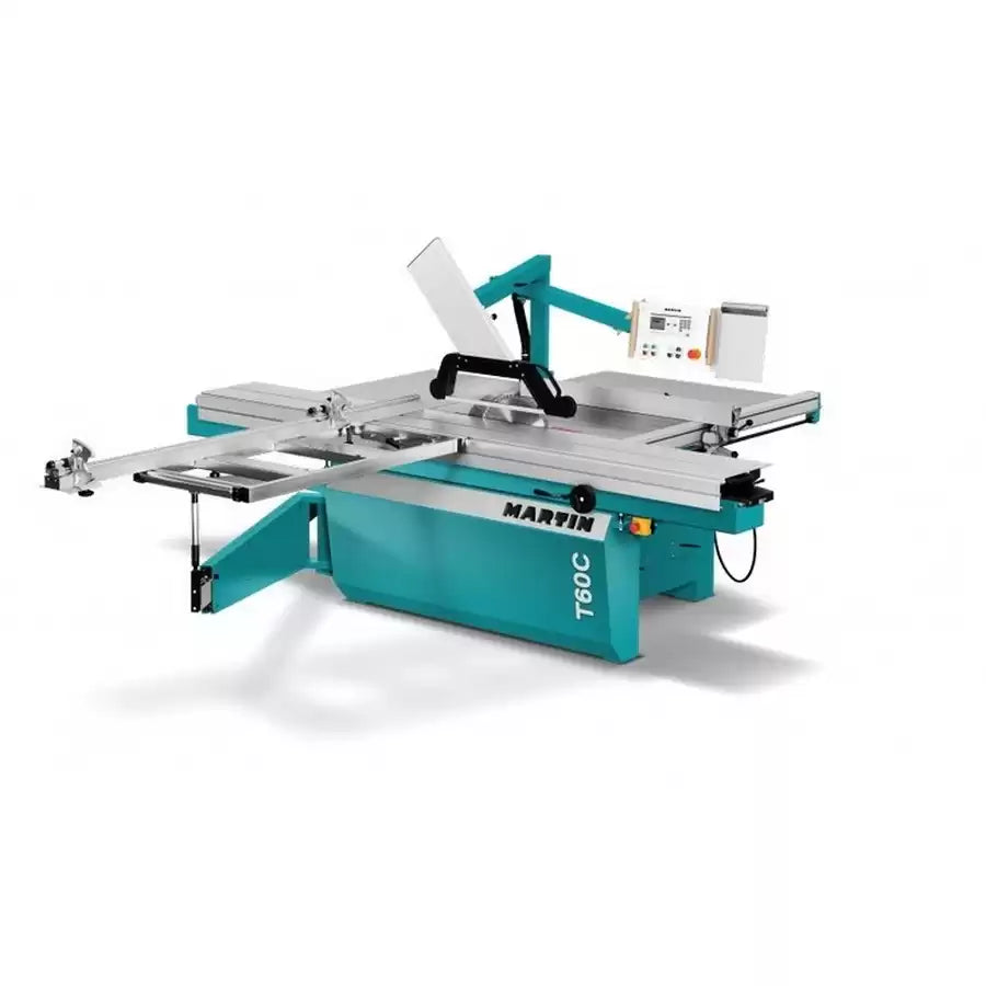2018 Martin Machines T60CA Premium Compact Sliding Table Saw with Auto Rip and Analog Fence