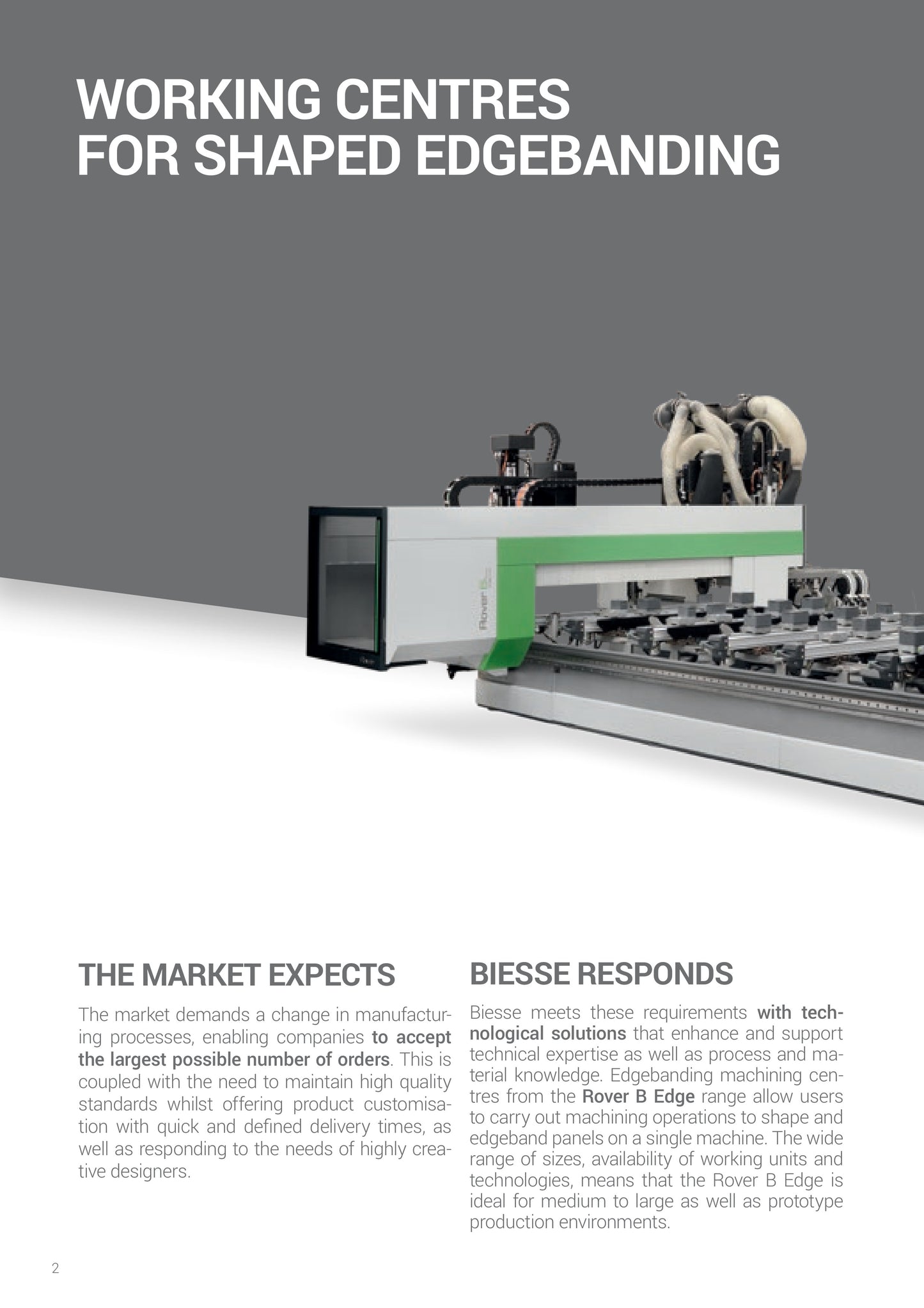 2022 Biesse Rover B Edge 1967 CNC Router with Edgebanding - Missouri
