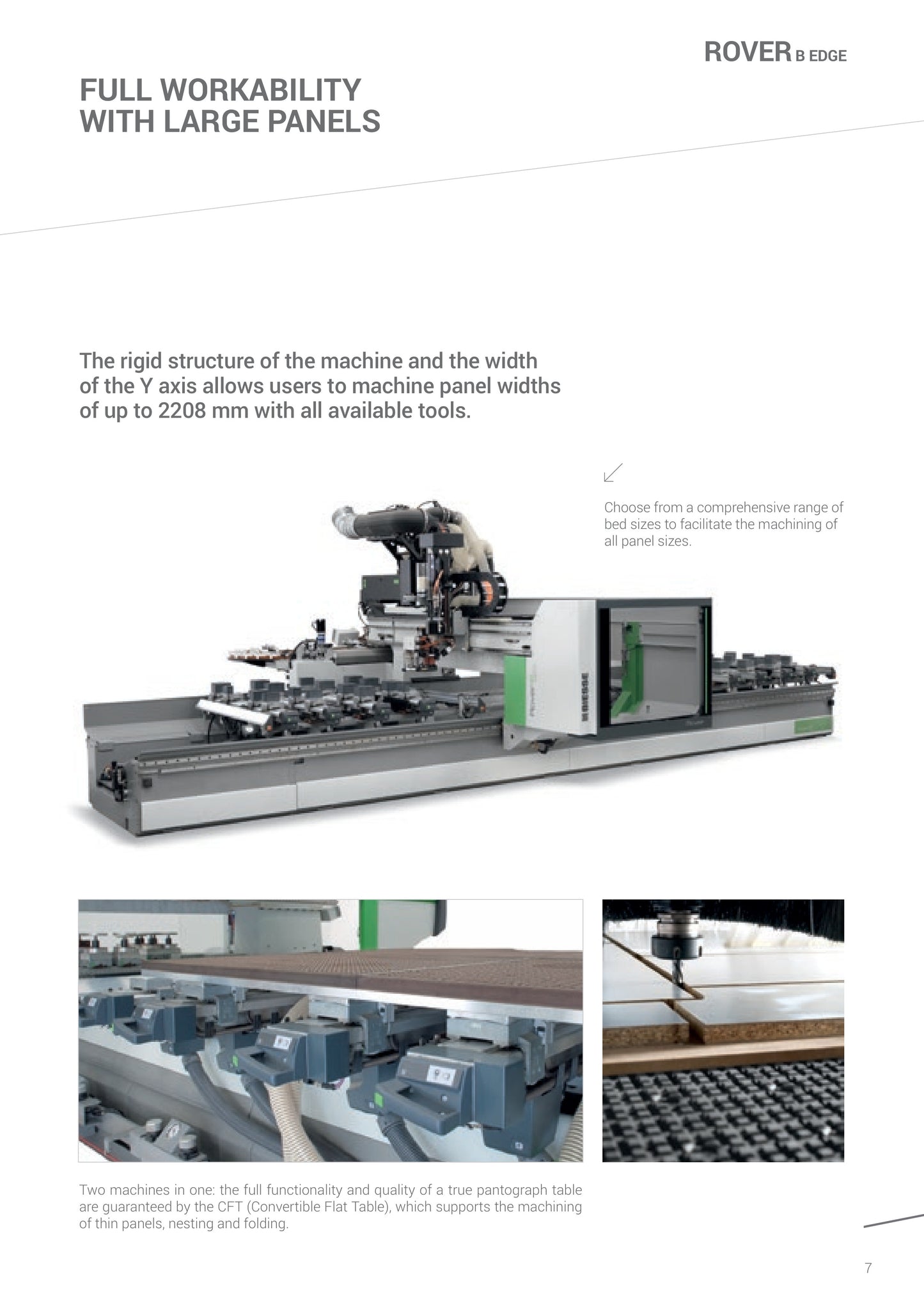 2022 Biesse Rover B Edge 1967 CNC Router with Edgebanding - Missouri