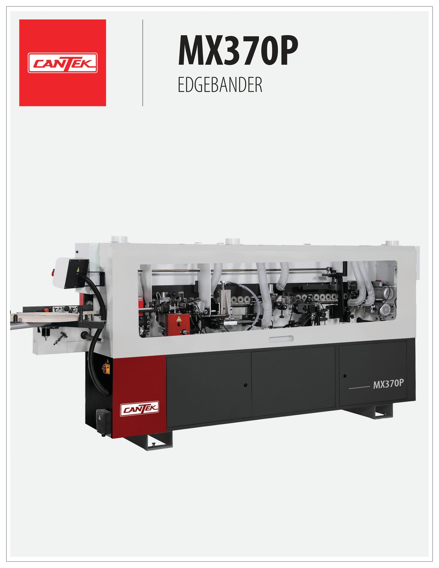 Cantek MX370 P Edgebander with Pre-Mill (2022) - Oregon