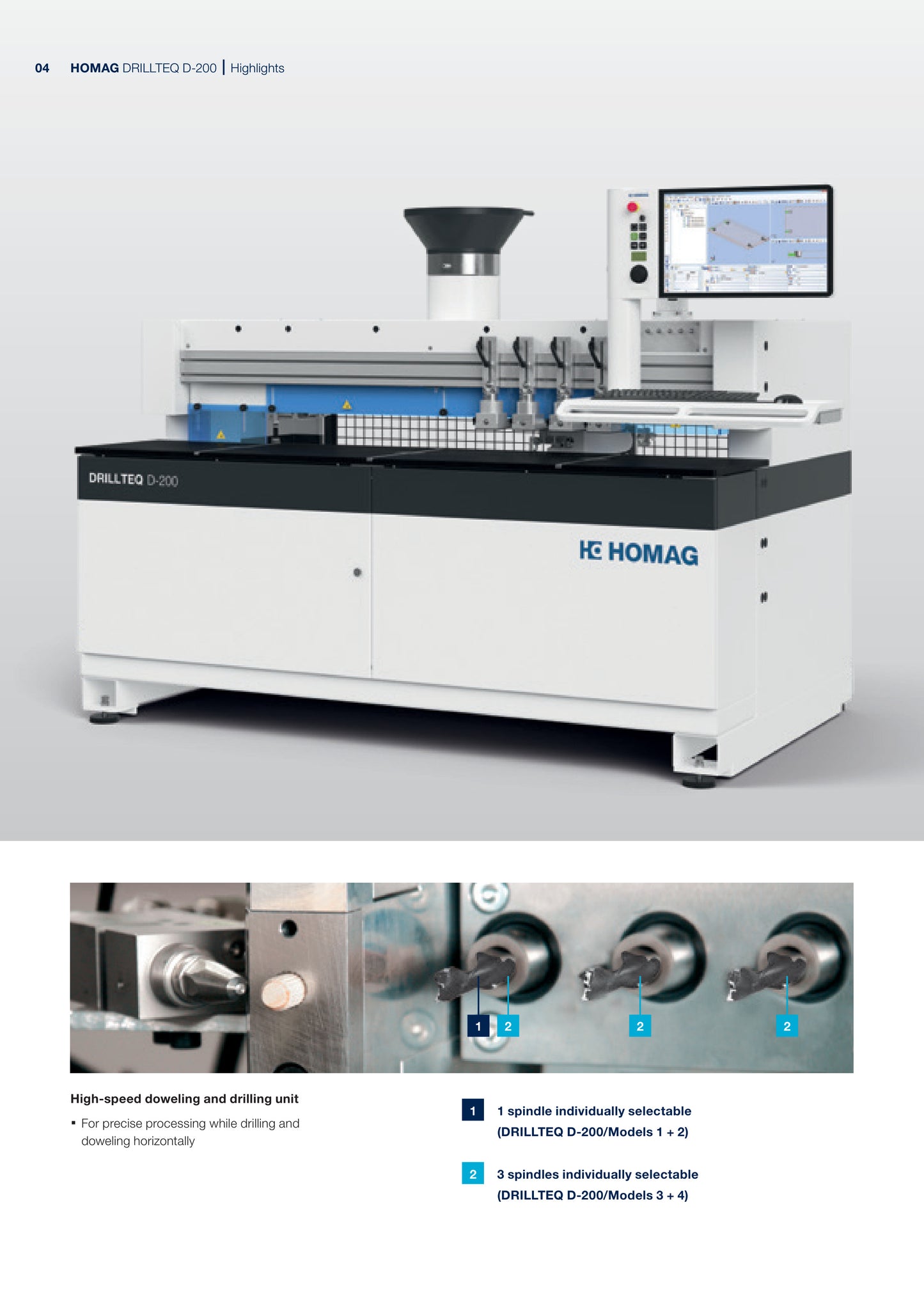 Homag Drillteq D200 Bore & Dowel Insertion (2023) - Ohio