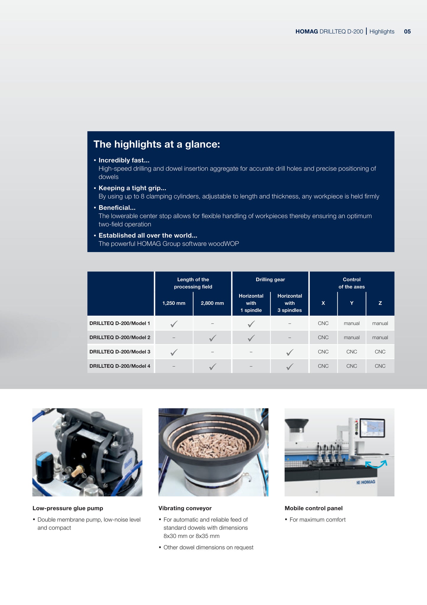 Homag Drillteq D200 Bore & Dowel Insertion (2023) - Ohio