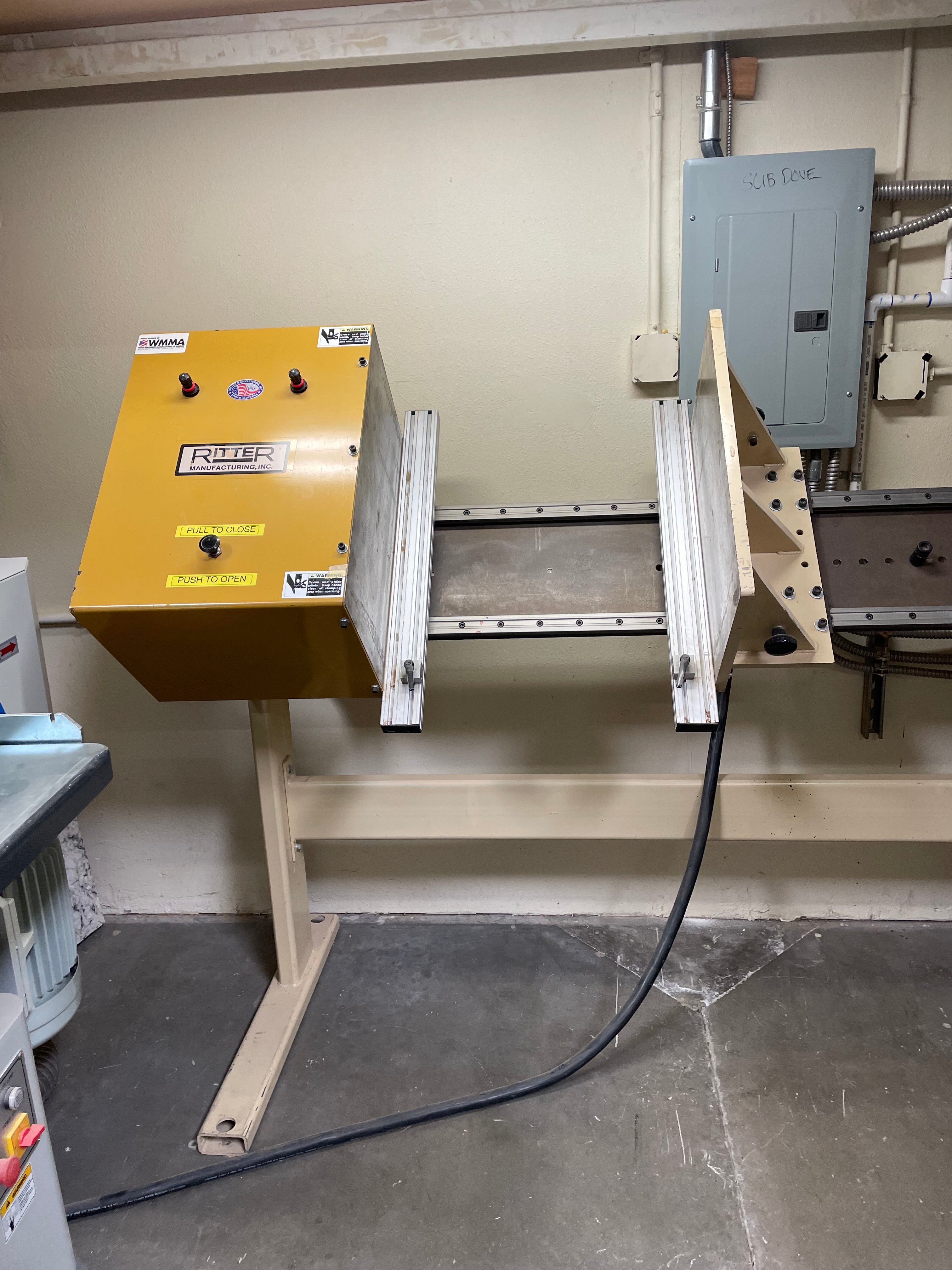 2008 Ritter Drawer Box Clamp Model R885 California ibidmachinery