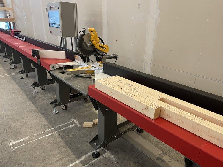 Automated String Marking System 2021 Easy Frame Automated Marking System With Chop Saw - North Carolin ...