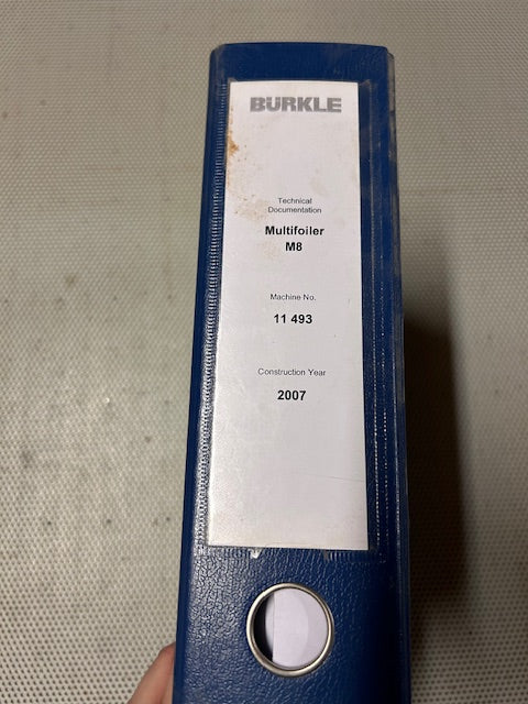 2007 Burkle Mulitfoiler M8 Compact Thermoform Laminating Machine - California