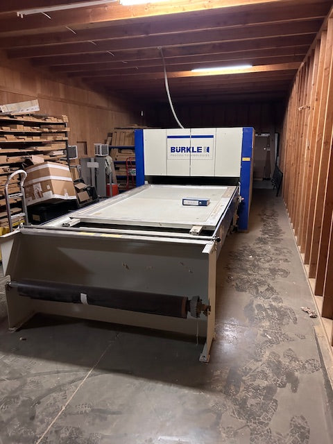2007 Burkle Mulitfoiler M8 Compact Thermoform Laminating Machine - California