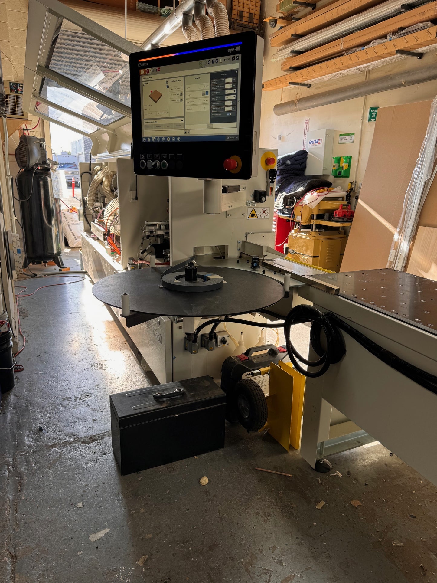 2021 SCM Olimpic K360 ERT HP Edgebander with Pre-Mill - California