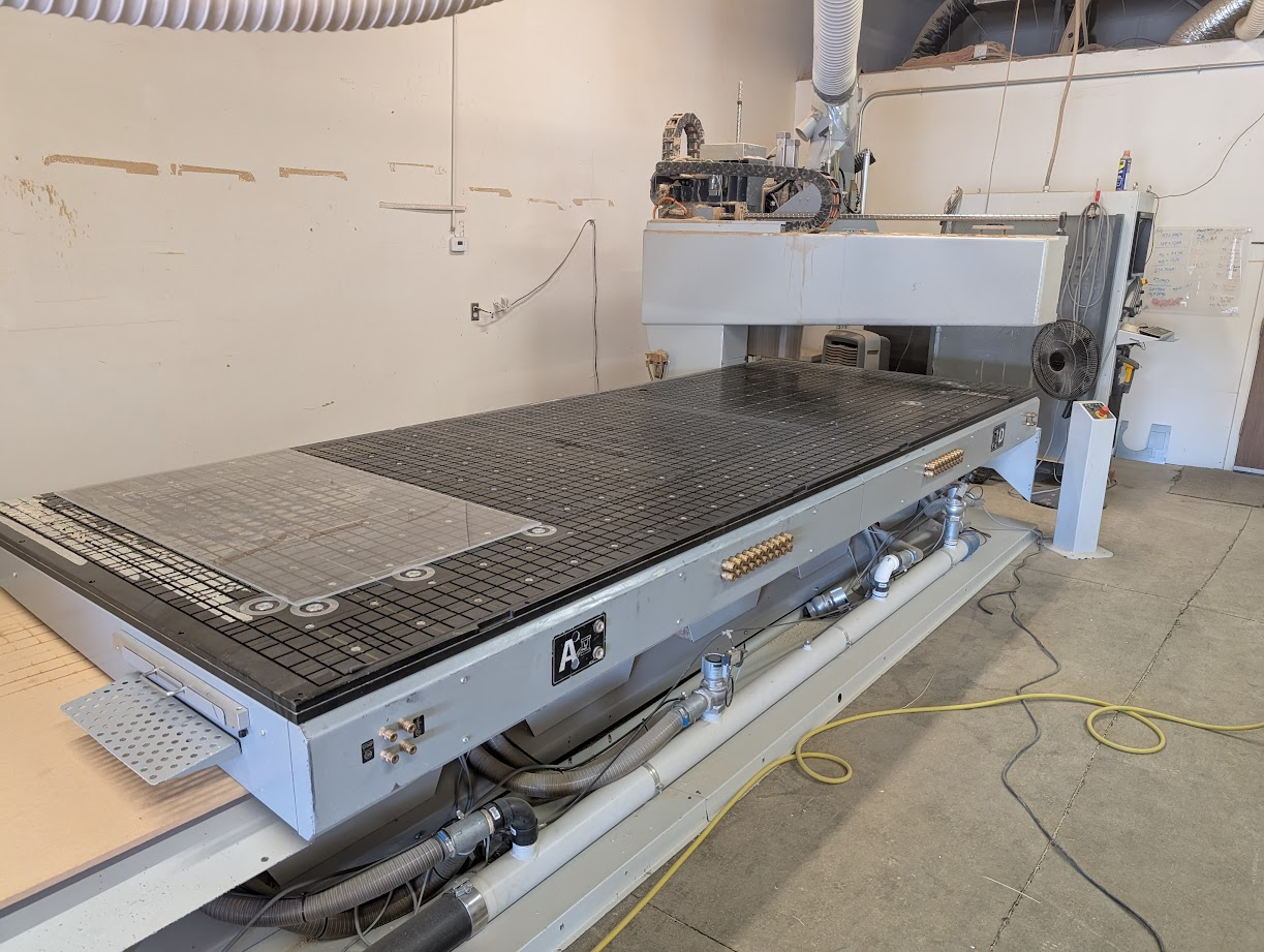 2006 Holzher UniMaster 7226Me CNC Router 5x12 with 2 Becker Pumps - Utah