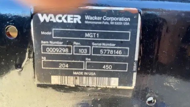Wacker Neuson G20 20kw tow-behind generator