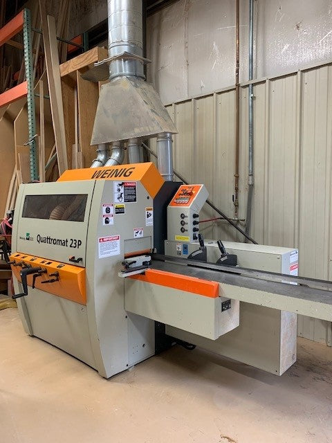 2002 Weinig Quattromat 23P Moulder – 4-Head