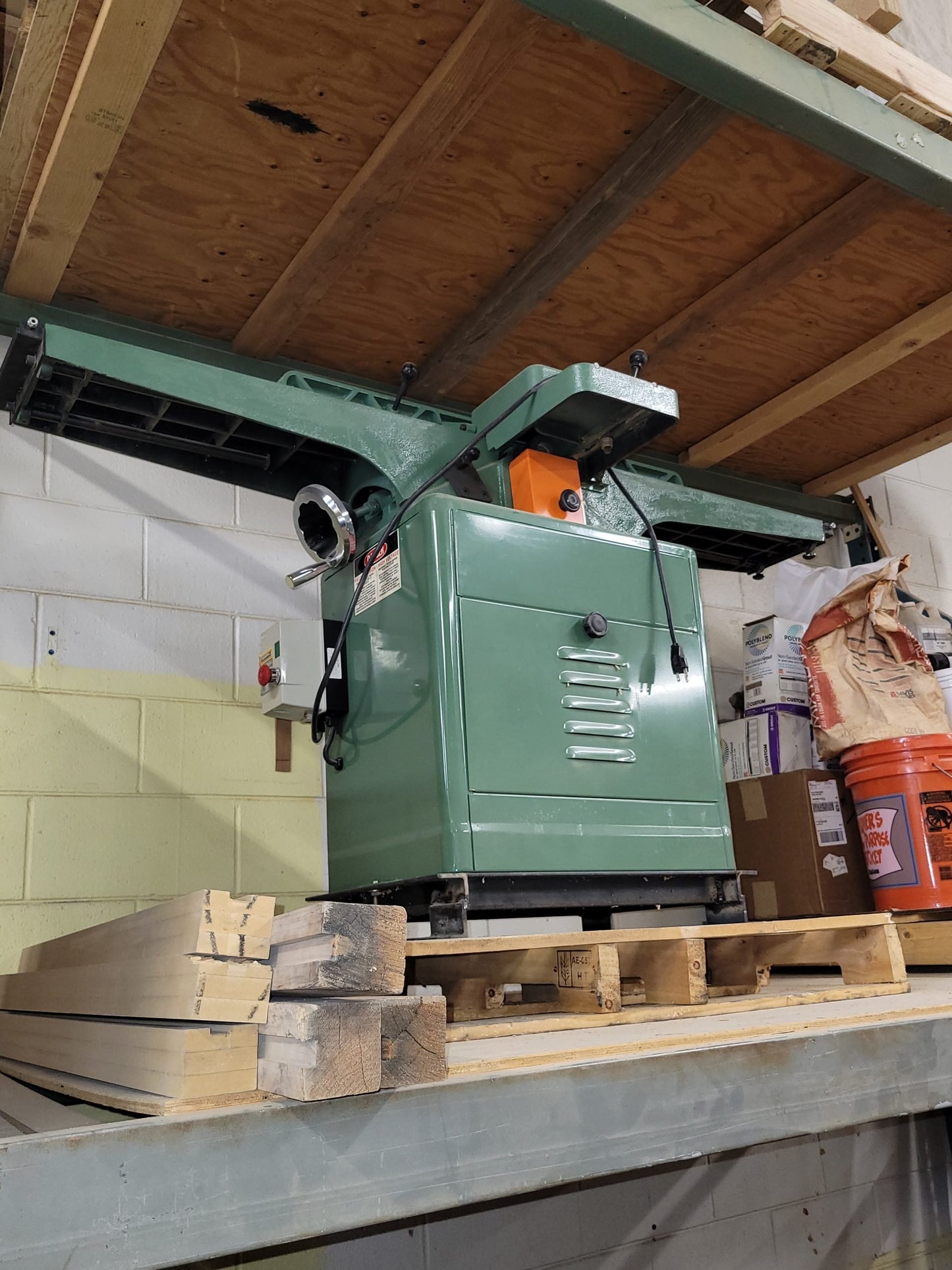 General International 80-200 MI Jointer
