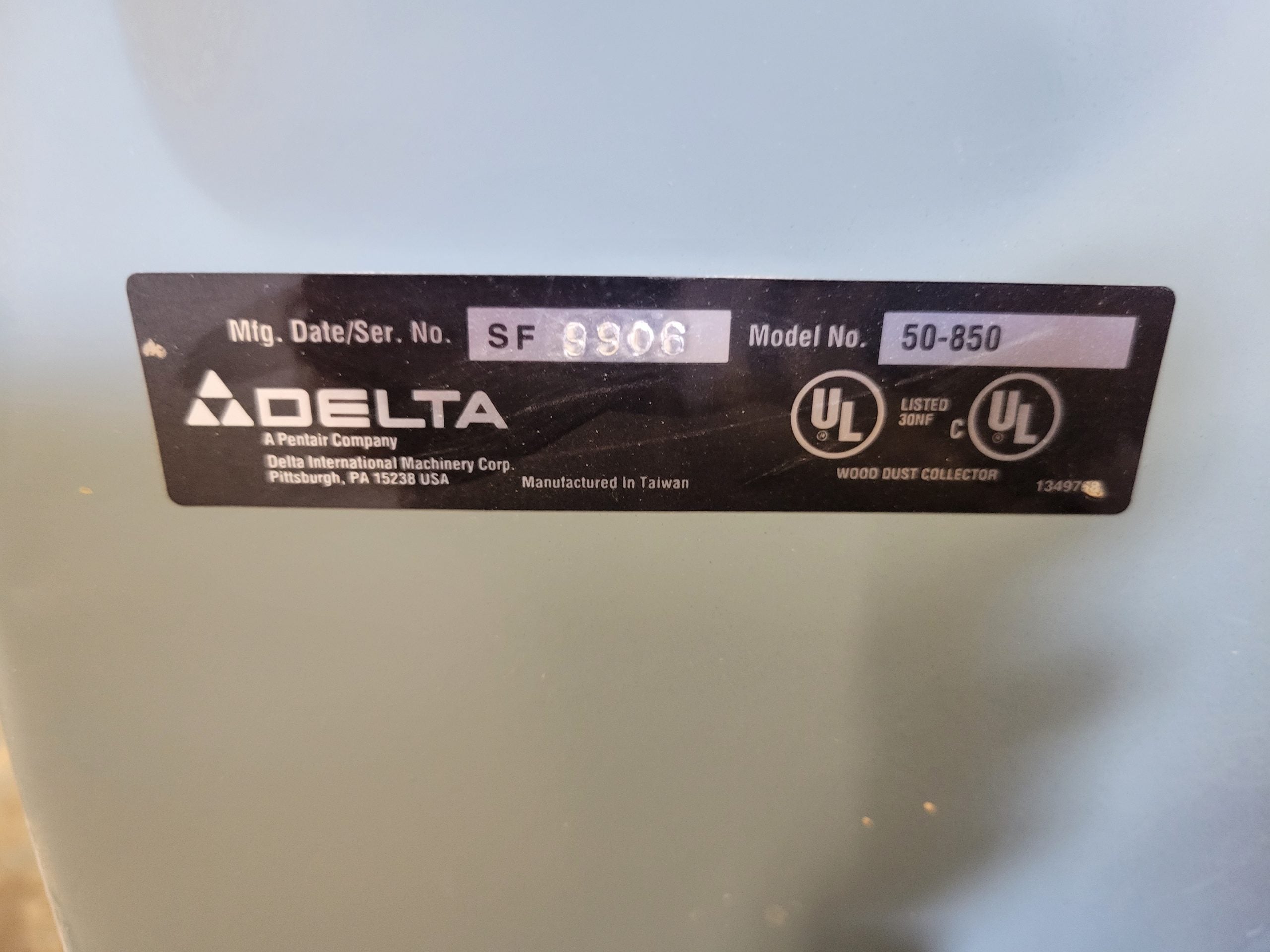 Delta Dust Collector - ibid-machinery