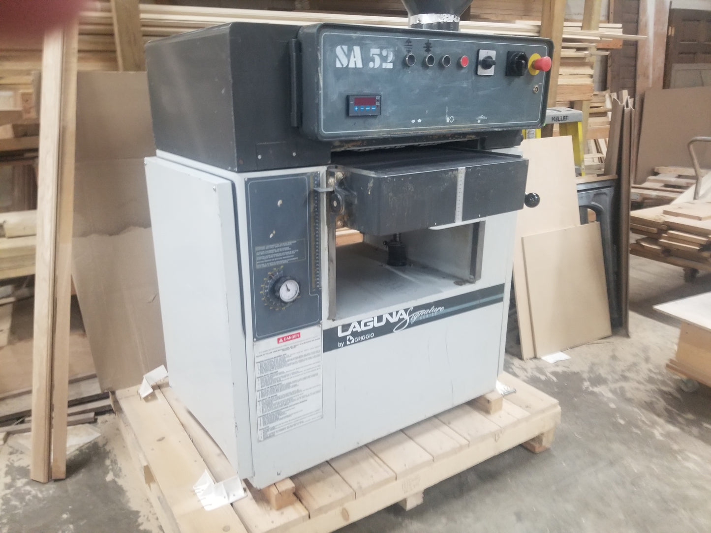 Griggio SA 520 Wood Thickness Planer Laguna Signature
