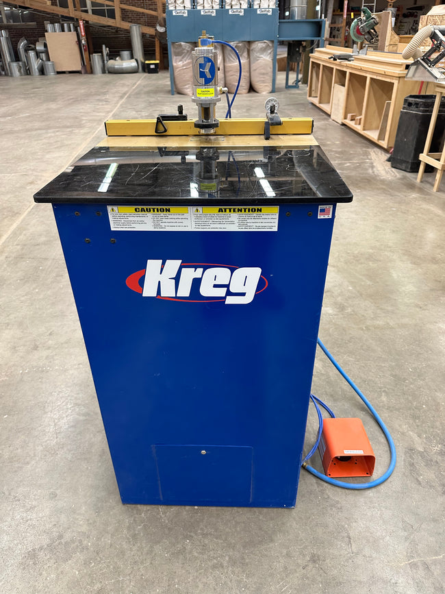 Kreg DK1100 FP Single-Spindle Pneumatic Pocket-Hole Machine