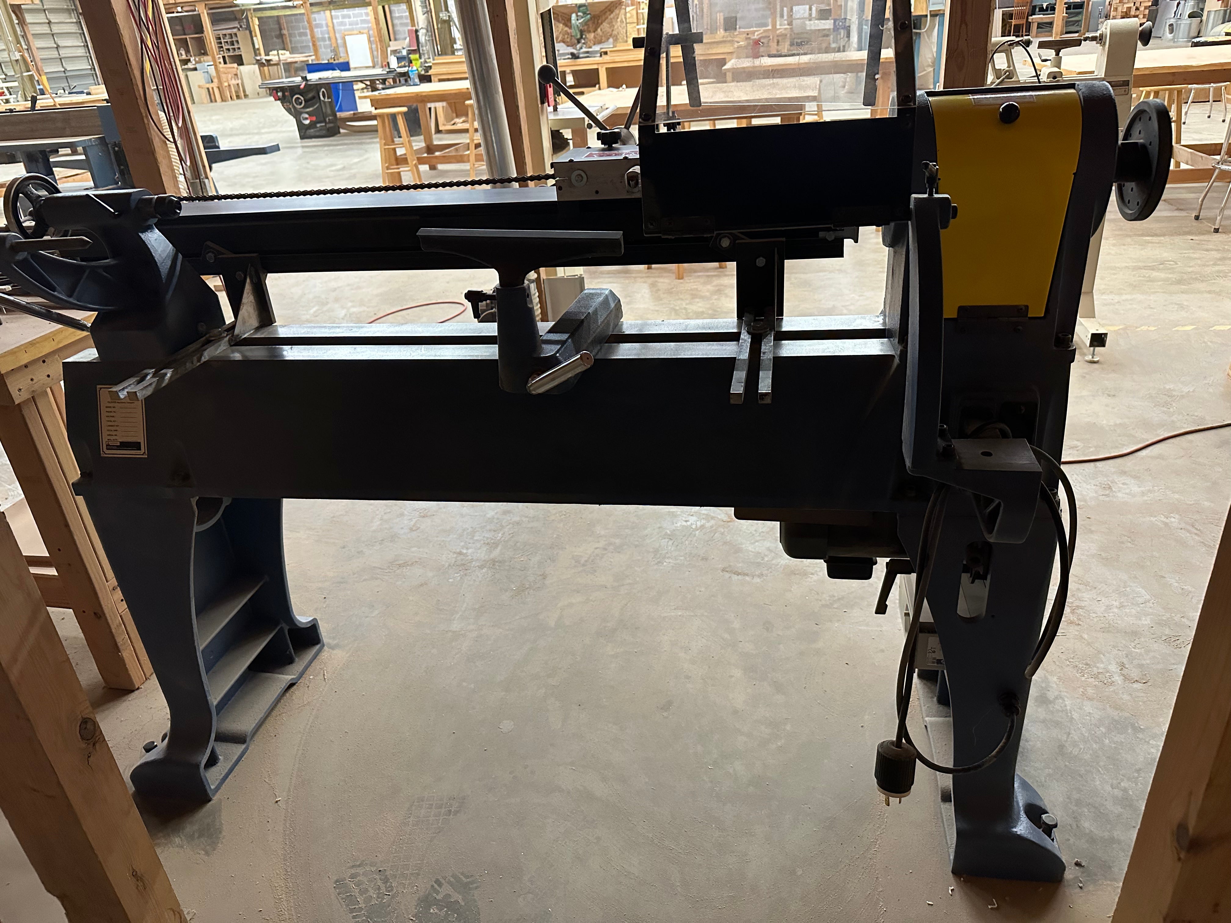 Used 2019 Oliver 2018 Lathe 2HP 1 PH - ibid-machinery