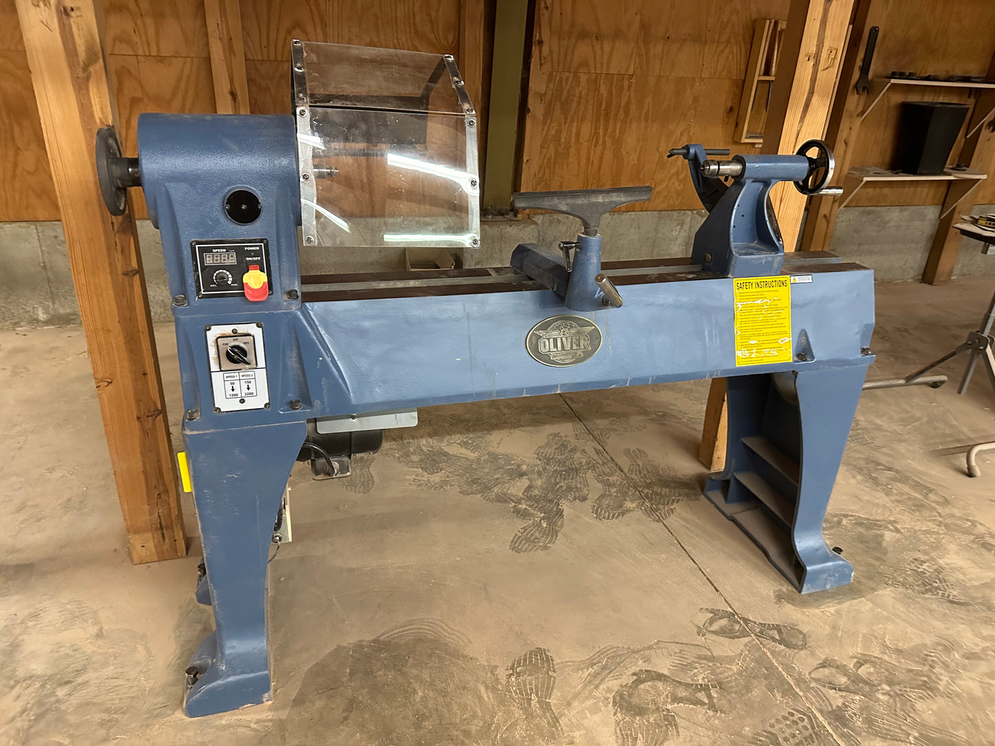 2019 Oliver 2018 Lathe 2HP 1PH