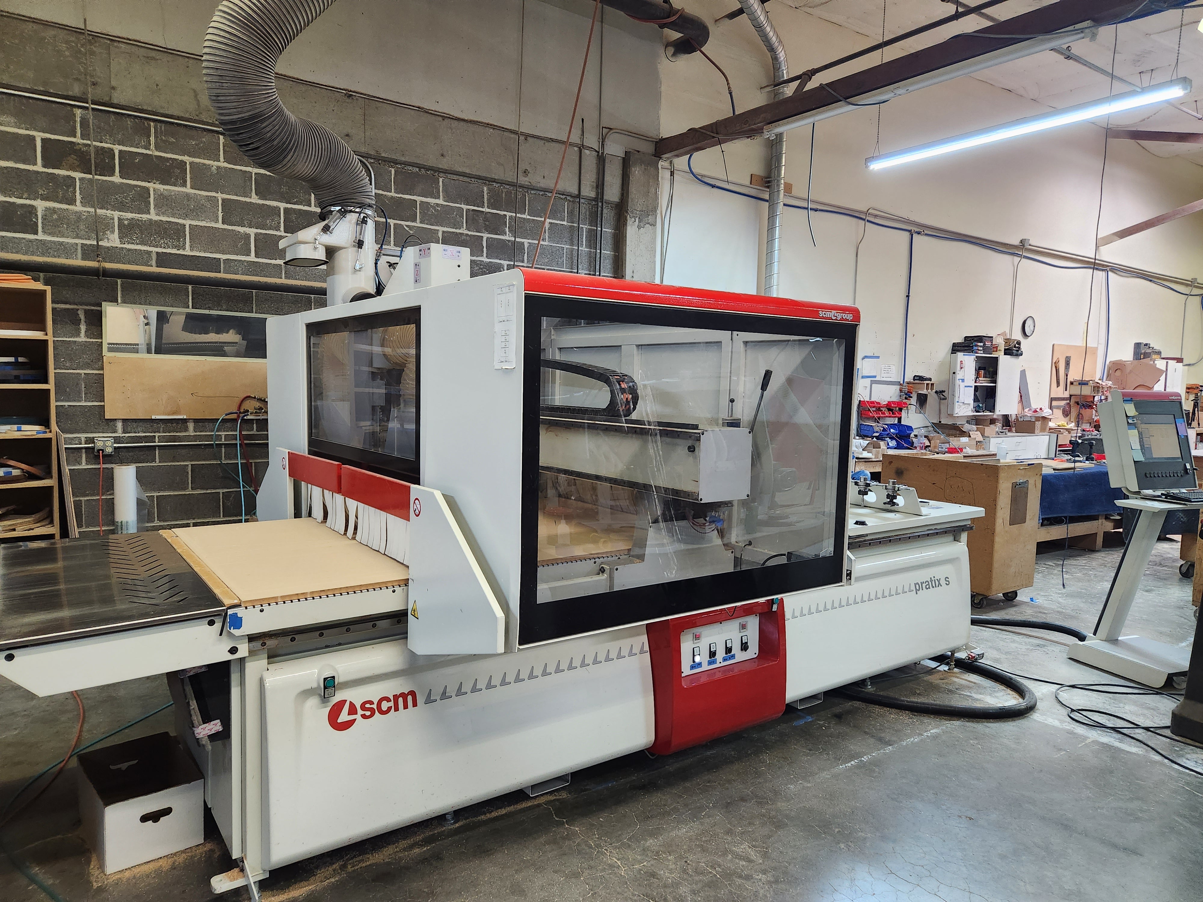 2014 SCM Pratix-S 12 B (4x8) CNC Router in Oregon - ibid-machinery