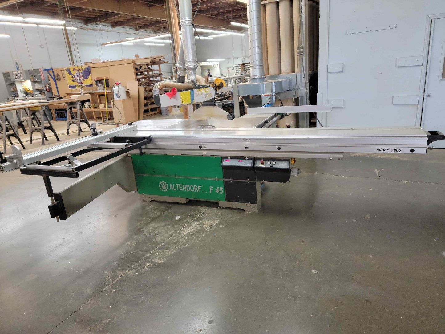 2001 Altendorf F 45 Sliding Table Saw - California