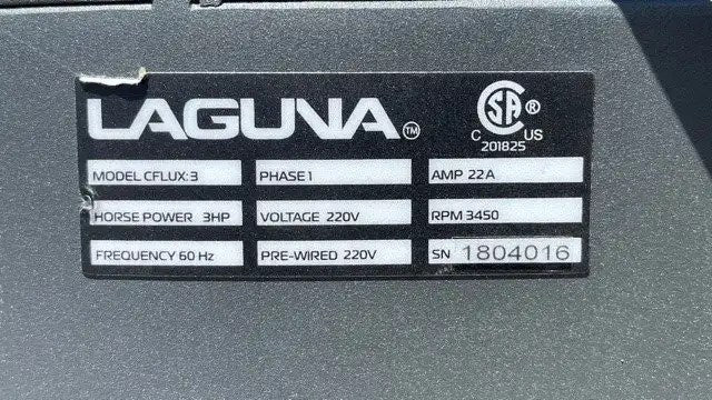Laguna Cyclone Dust Collector C Flux 3