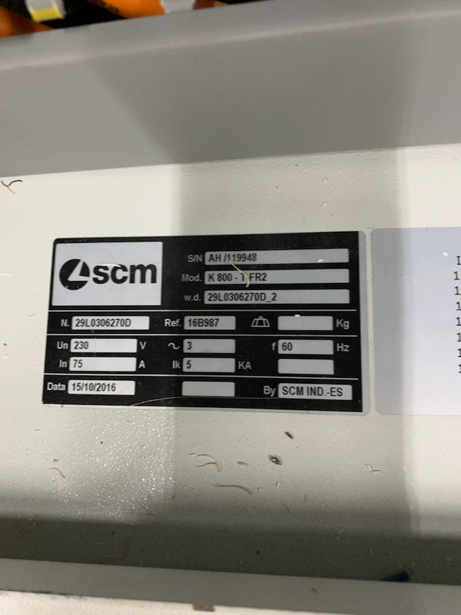 SCM Edgebander