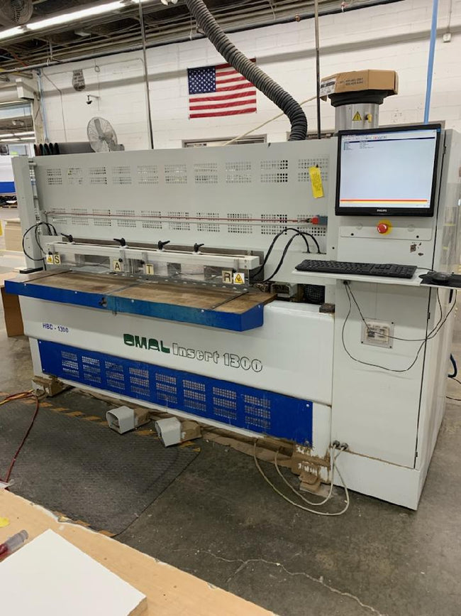 2012 Omal HBD 1300 CNC Glue, Bore, and Dowel Inserter - Minnesota